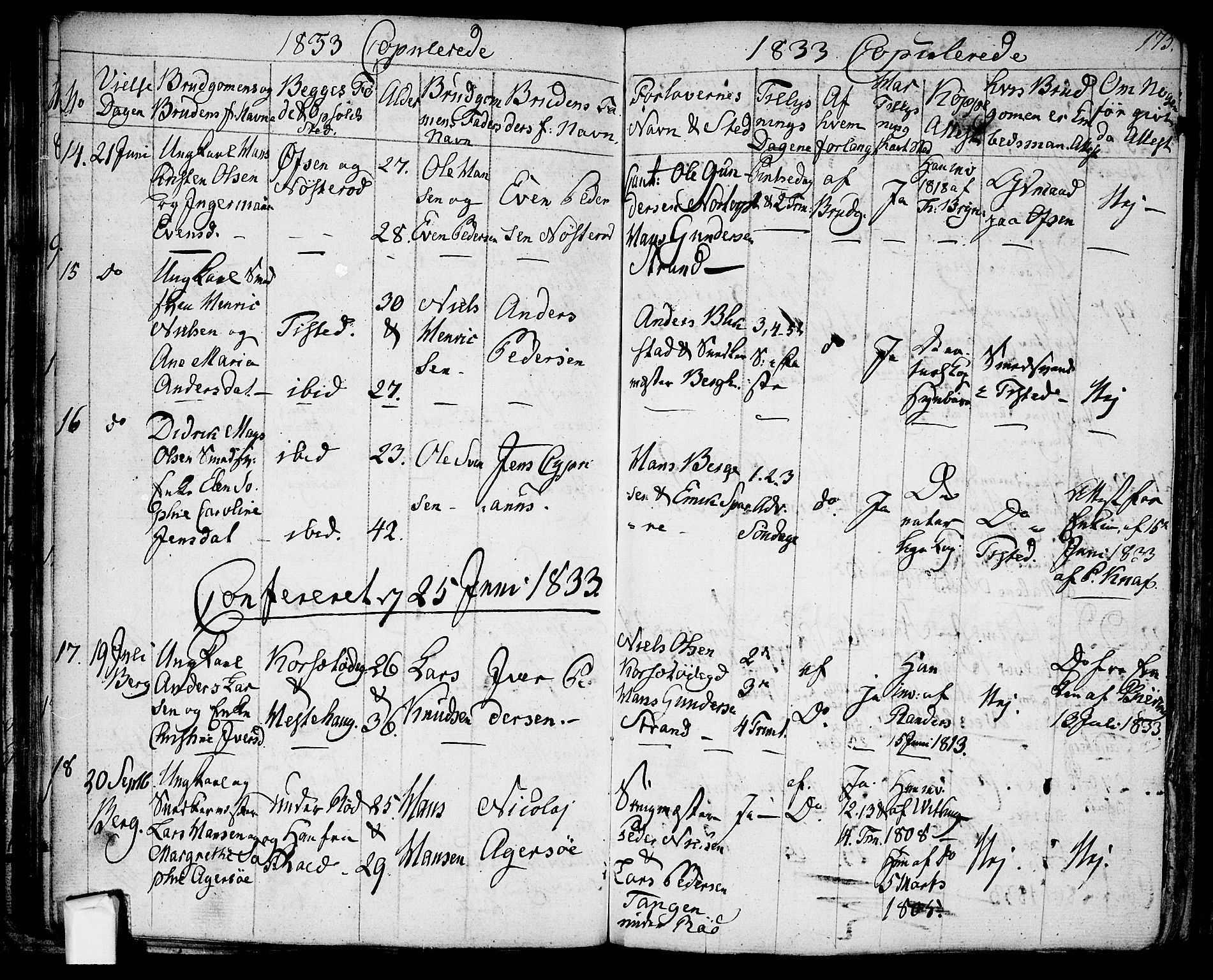 Berg prestekontor Kirkebøker, AV/SAO-A-10902/F/Fa/L0003: Parish register (official) no. I 3, 1832-1842, p. 175