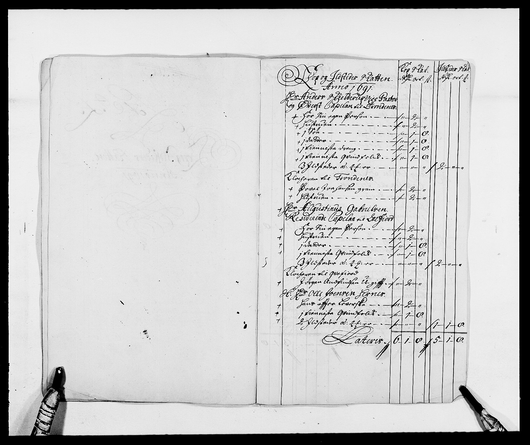 Rentekammeret inntil 1814, Reviderte regnskaper, Fogderegnskap, AV/RA-EA-4092/R68/L4752: Fogderegnskap Senja og Troms, 1691-1693, p. 74