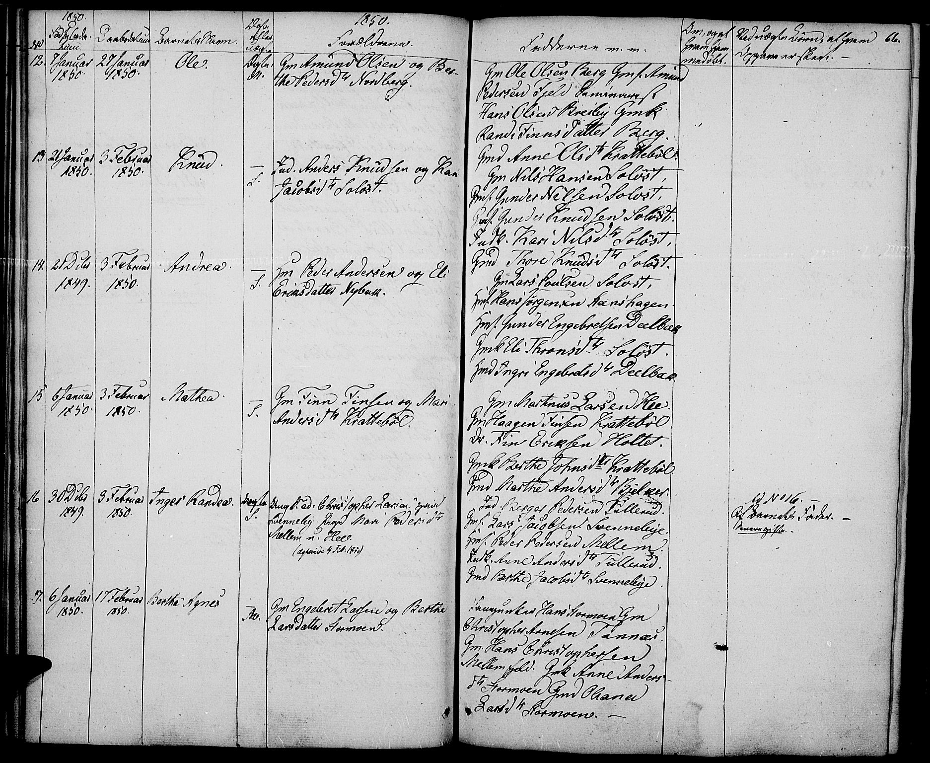 Nord-Odal prestekontor, AV/SAH-PREST-032/H/Ha/Haa/L0002: Parish register (official) no. 2, 1839-1850, p. 66