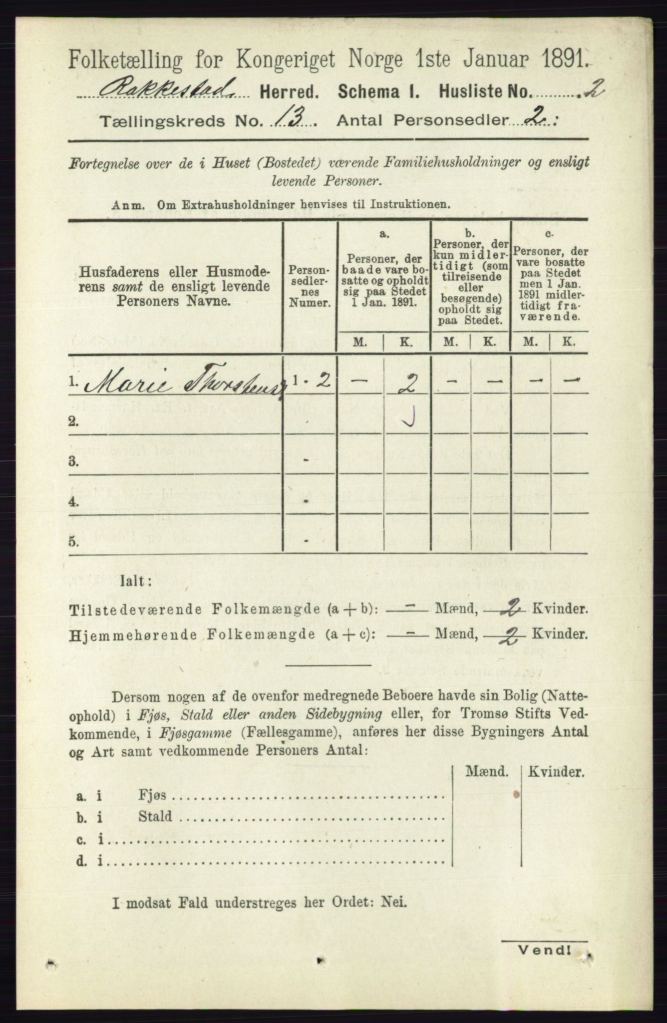 RA, 1891 census for 0128 Rakkestad, 1891, p. 6321