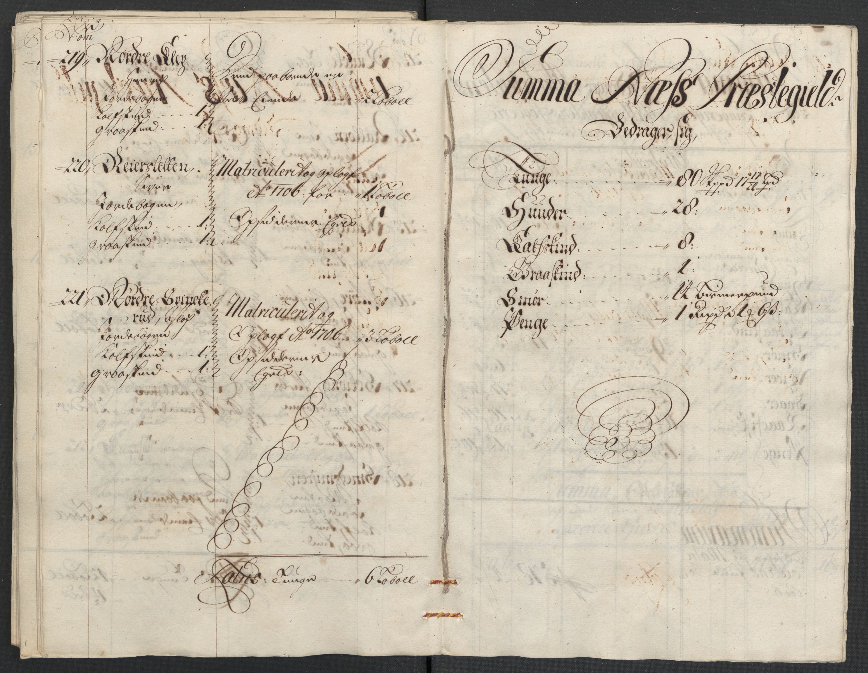 Rentekammeret inntil 1814, Reviderte regnskaper, Fogderegnskap, AV/RA-EA-4092/R22/L1467: Fogderegnskap Ringerike, Hallingdal og Buskerud, 1708, p. 119