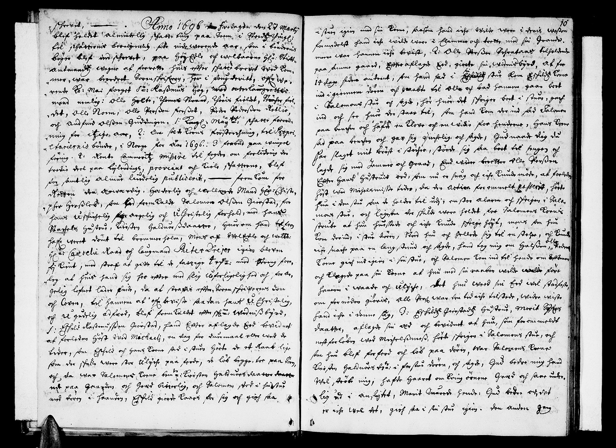 Inderøy sorenskriveri, AV/SAT-A-4147/1/1/1A/L0003: Tingbok, 1696-1699, p. 9b-10a