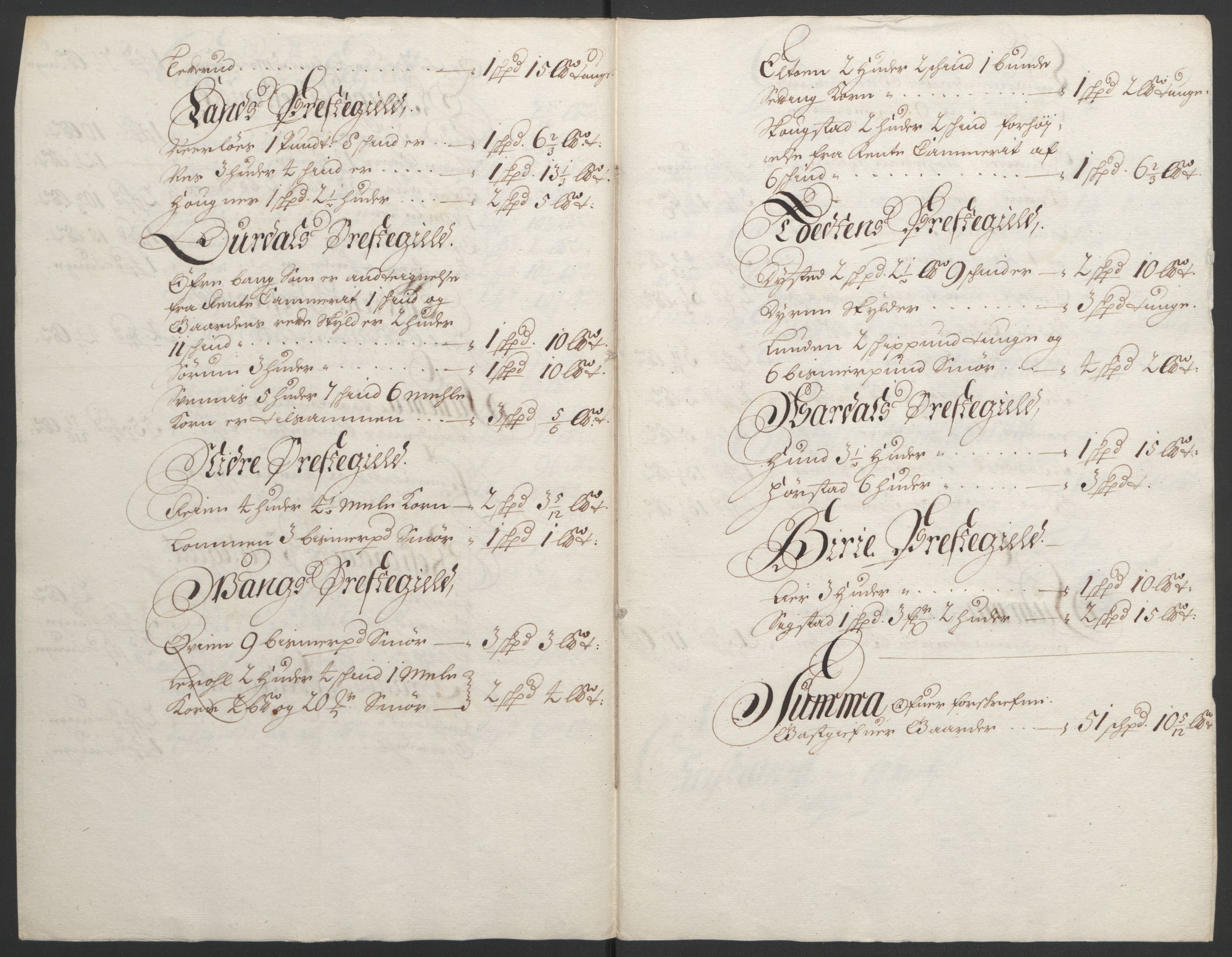 Rentekammeret inntil 1814, Reviderte regnskaper, Fogderegnskap, RA/EA-4092/R18/L1292: Fogderegnskap Hadeland, Toten og Valdres, 1693-1694, p. 438
