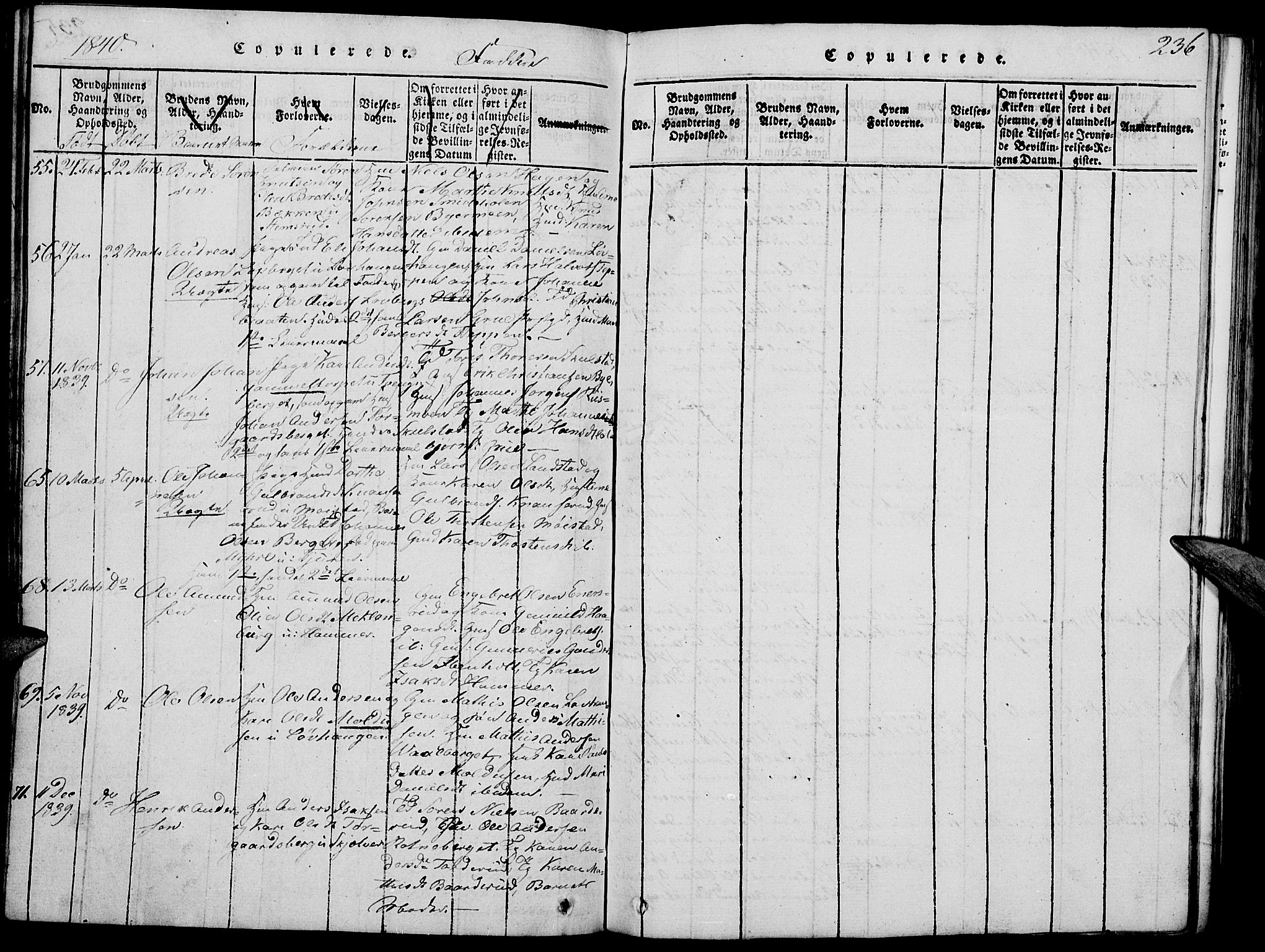 Grue prestekontor, AV/SAH-PREST-036/H/Ha/Hab/L0002: Parish register (copy) no. 2, 1815-1841, p. 236