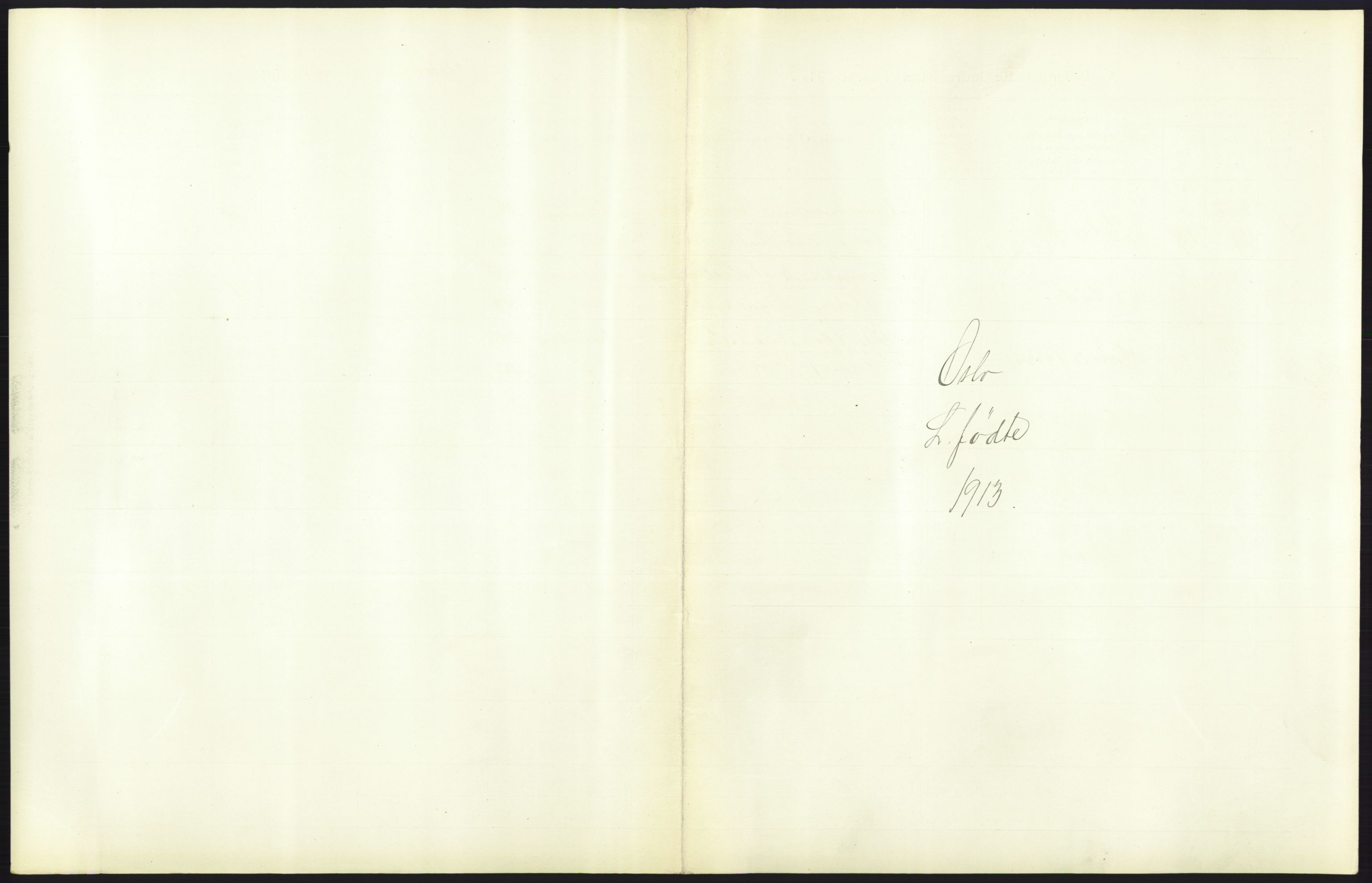 Statistisk sentralbyrå, Sosiodemografiske emner, Befolkning, AV/RA-S-2228/D/Df/Dfb/Dfbc/L0007: Kristiania: Levendefødte menn og kvinner., 1913, p. 815