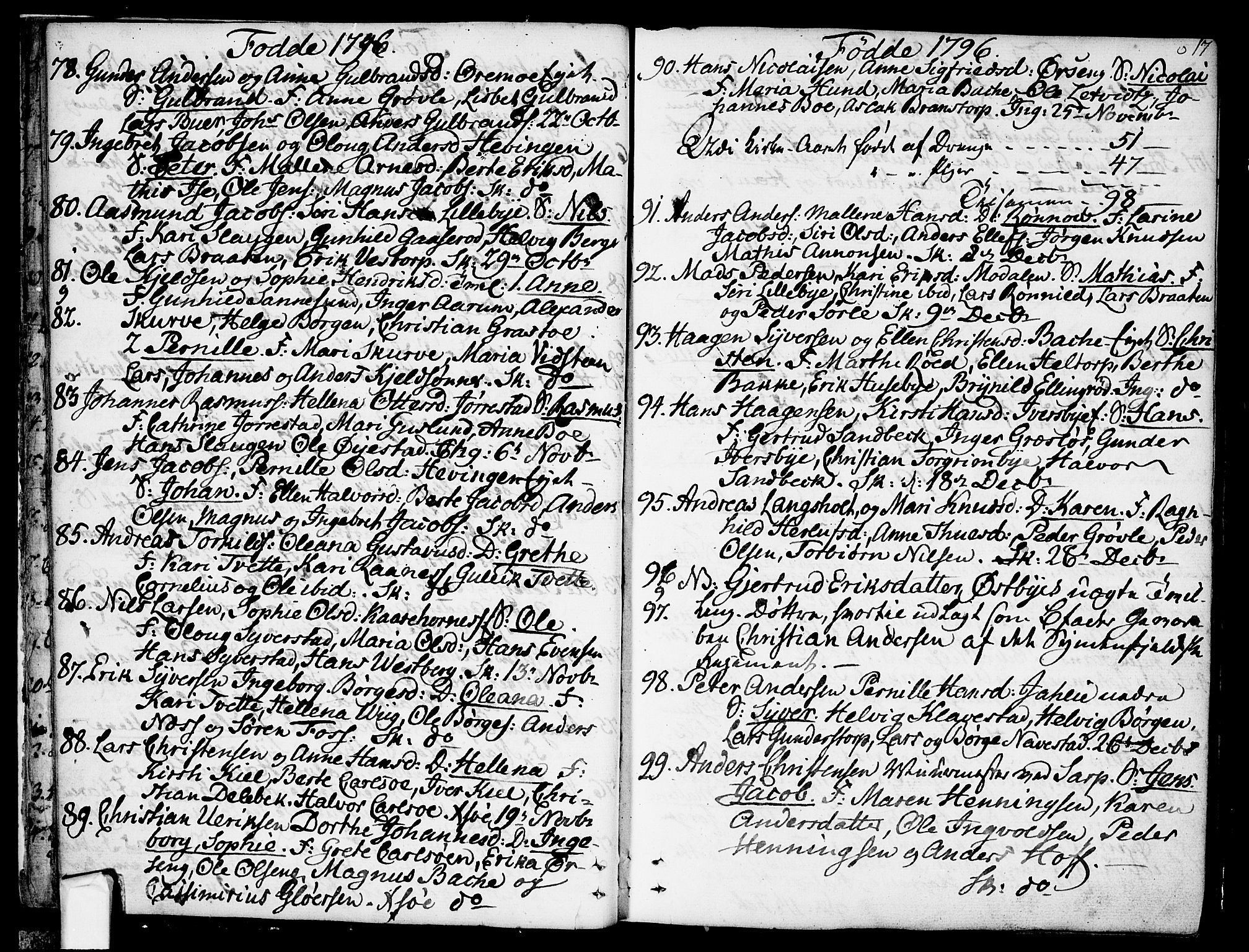 Skjeberg prestekontor Kirkebøker, SAO/A-10923/F/Fa/L0003: Parish register (official) no. I 3, 1792-1814, p. 17