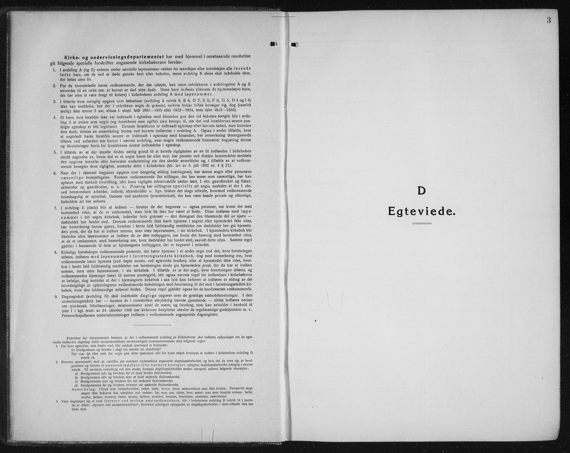 Ministerialprotokoller, klokkerbøker og fødselsregistre - Sør-Trøndelag, SAT/A-1456/605/L0260: Parish register (copy) no. 605C07, 1922-1942, p. 3