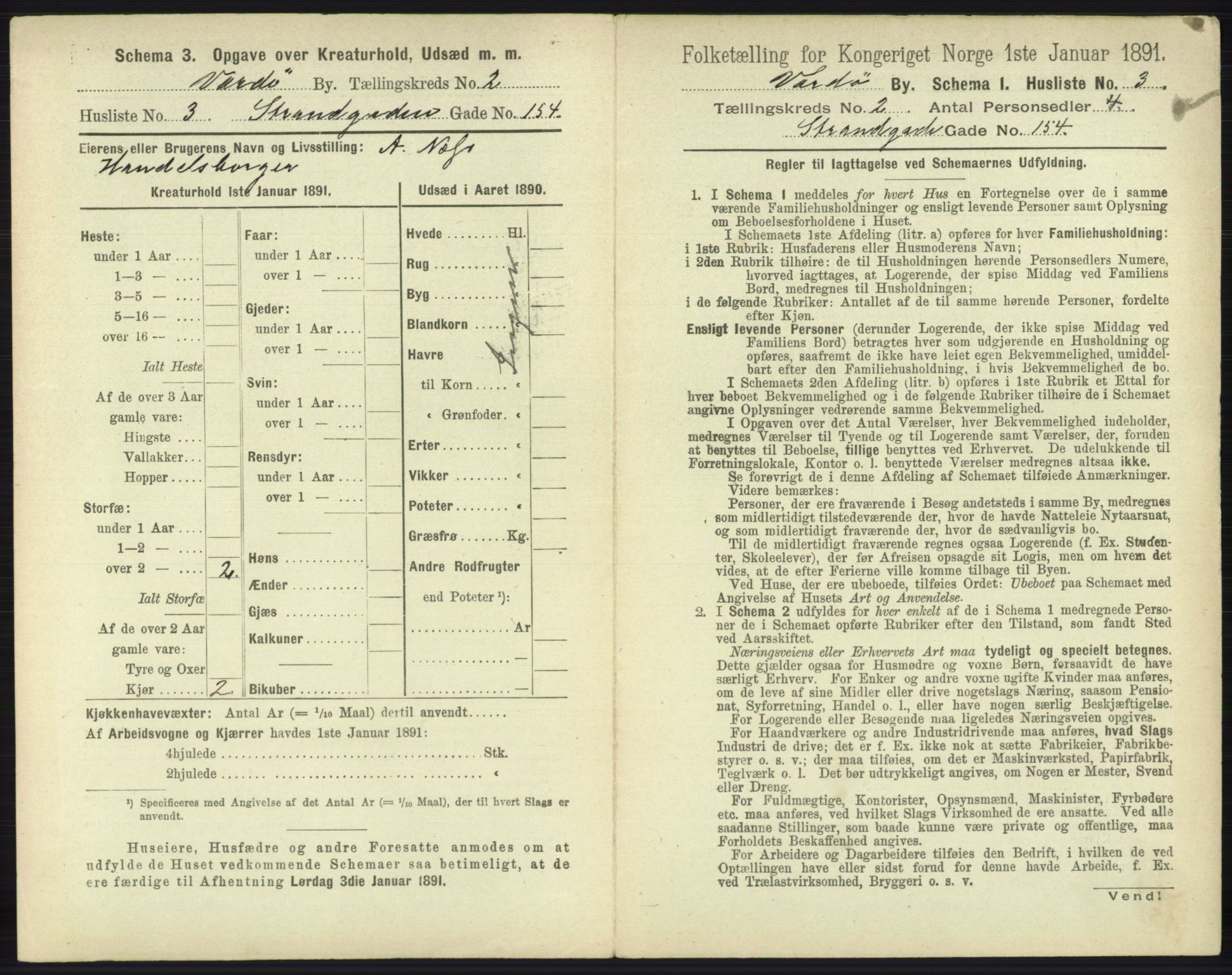 RA, 1891 census for 2002 Vardø, 1891, p. 994