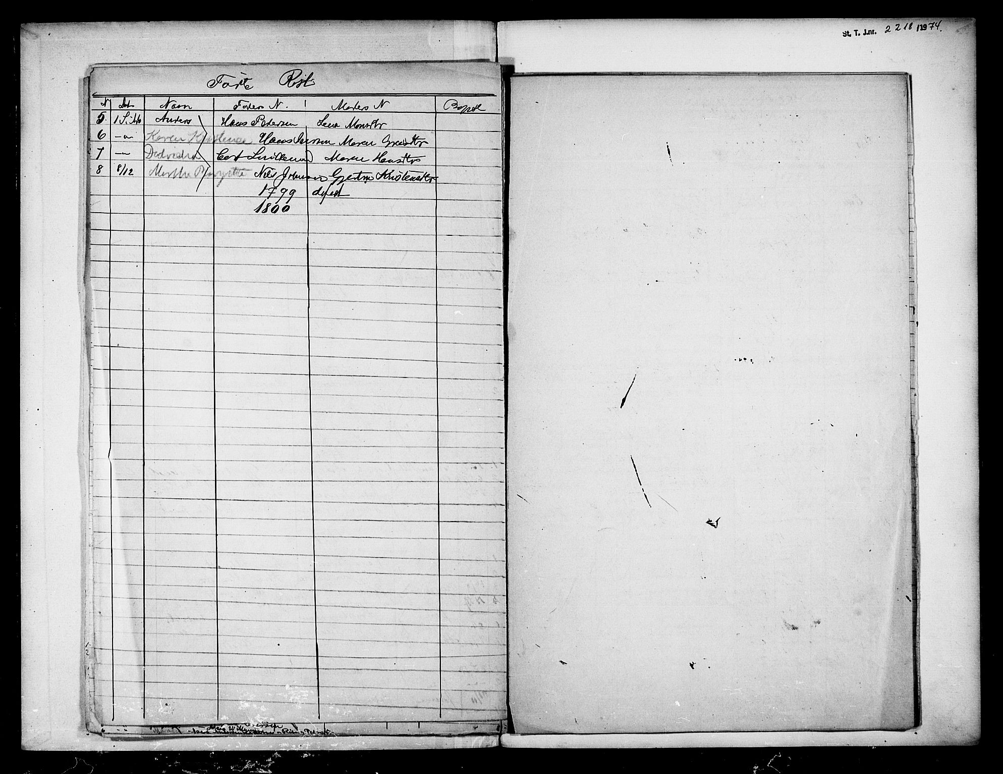 Ministerialprotokoller, klokkerbøker og fødselsregistre - Nordland, AV/SAT-A-1459/808/L0134: Parish register transcript no. 808D01, 1752-1801