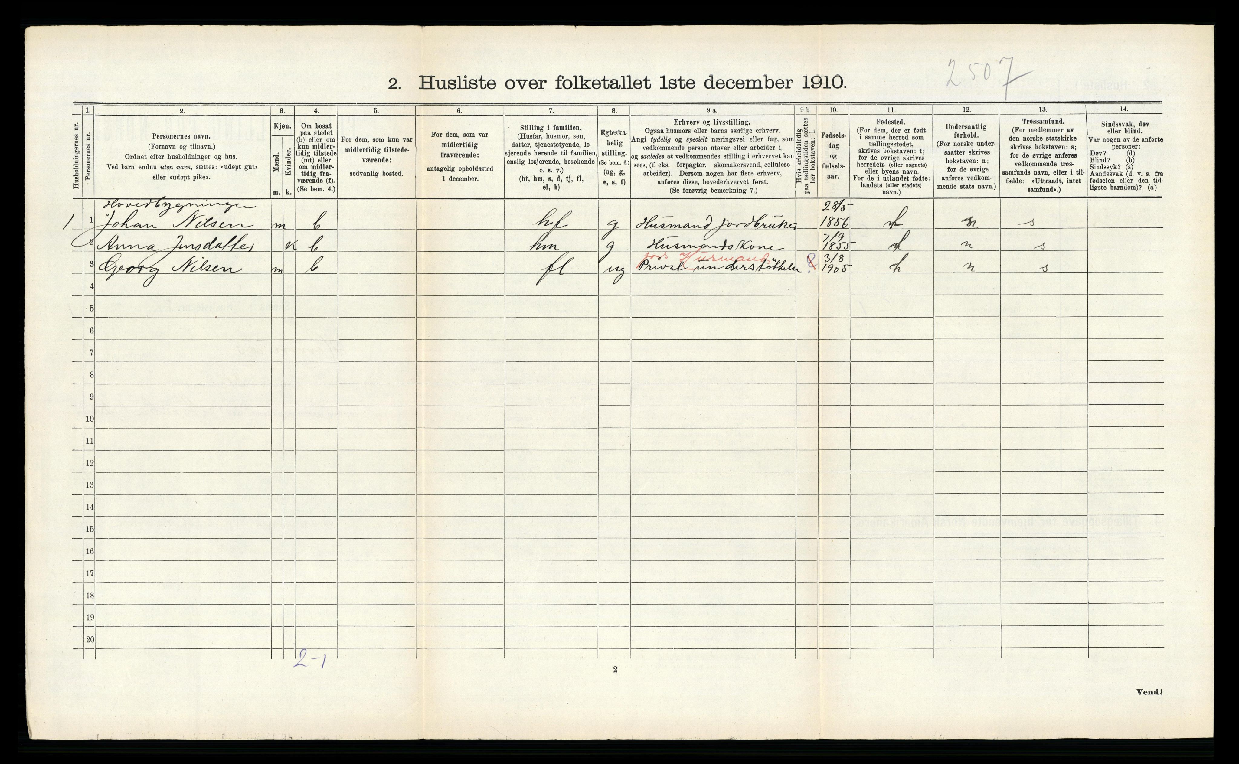 RA, 1910 census for Hemnes, 1910, p. 973