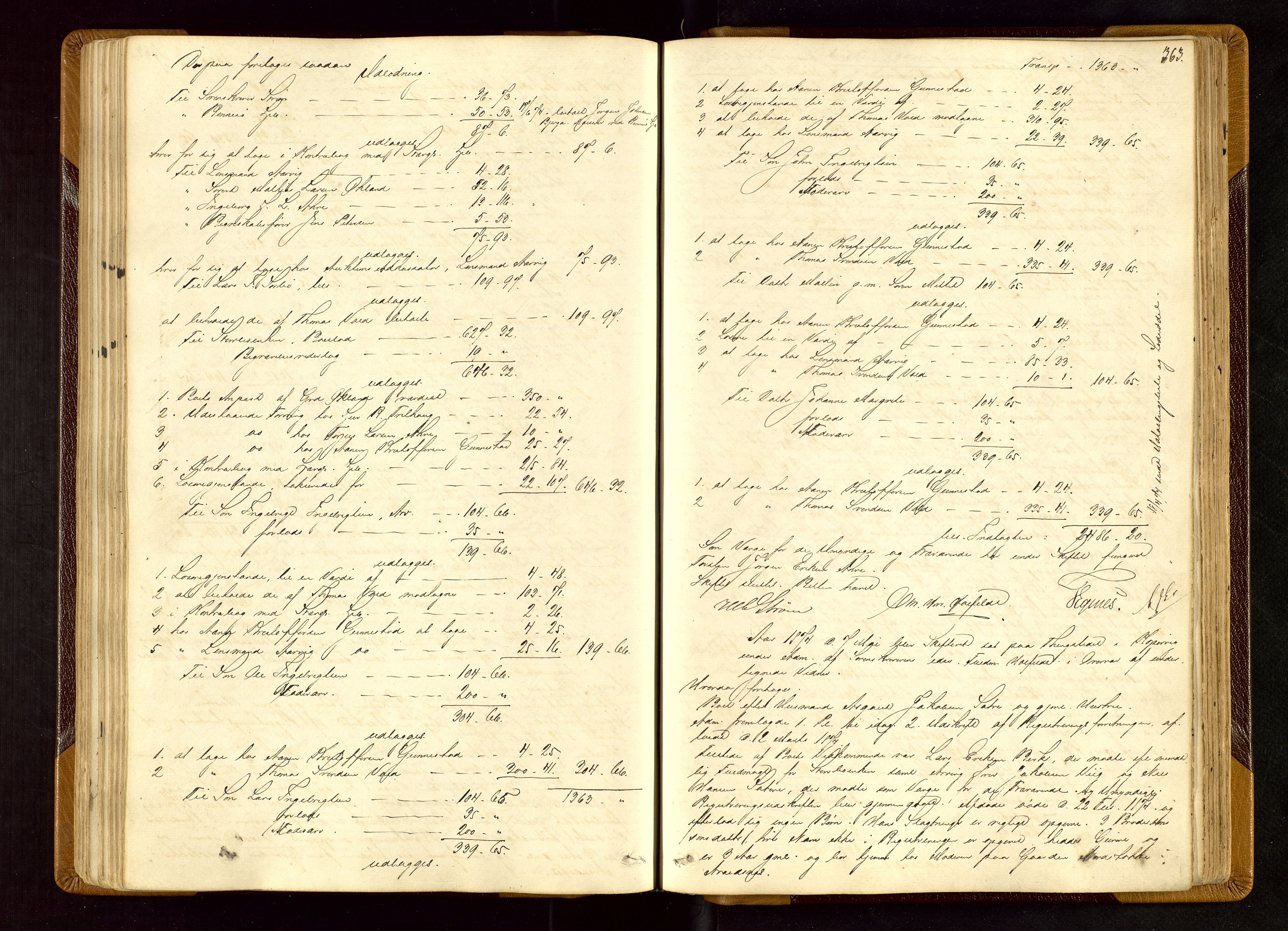 Karmsund sorenskriveri, SAST/A-100311/01/IV/IVDBA/L0004: SKIFTEPROTOKOLL TORVESTAD, TYSVÆR, 1868-1877, p. 362b-363a