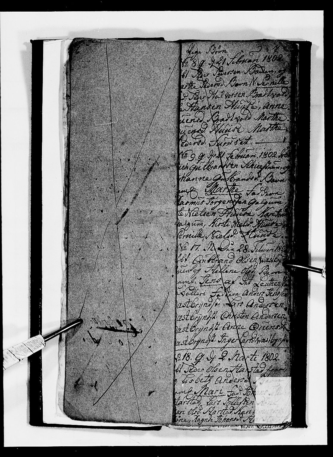 Romedal prestekontor, AV/SAH-PREST-004/L/L0003: Parish register (copy) no. 3, 1801-1806, p. 6-7