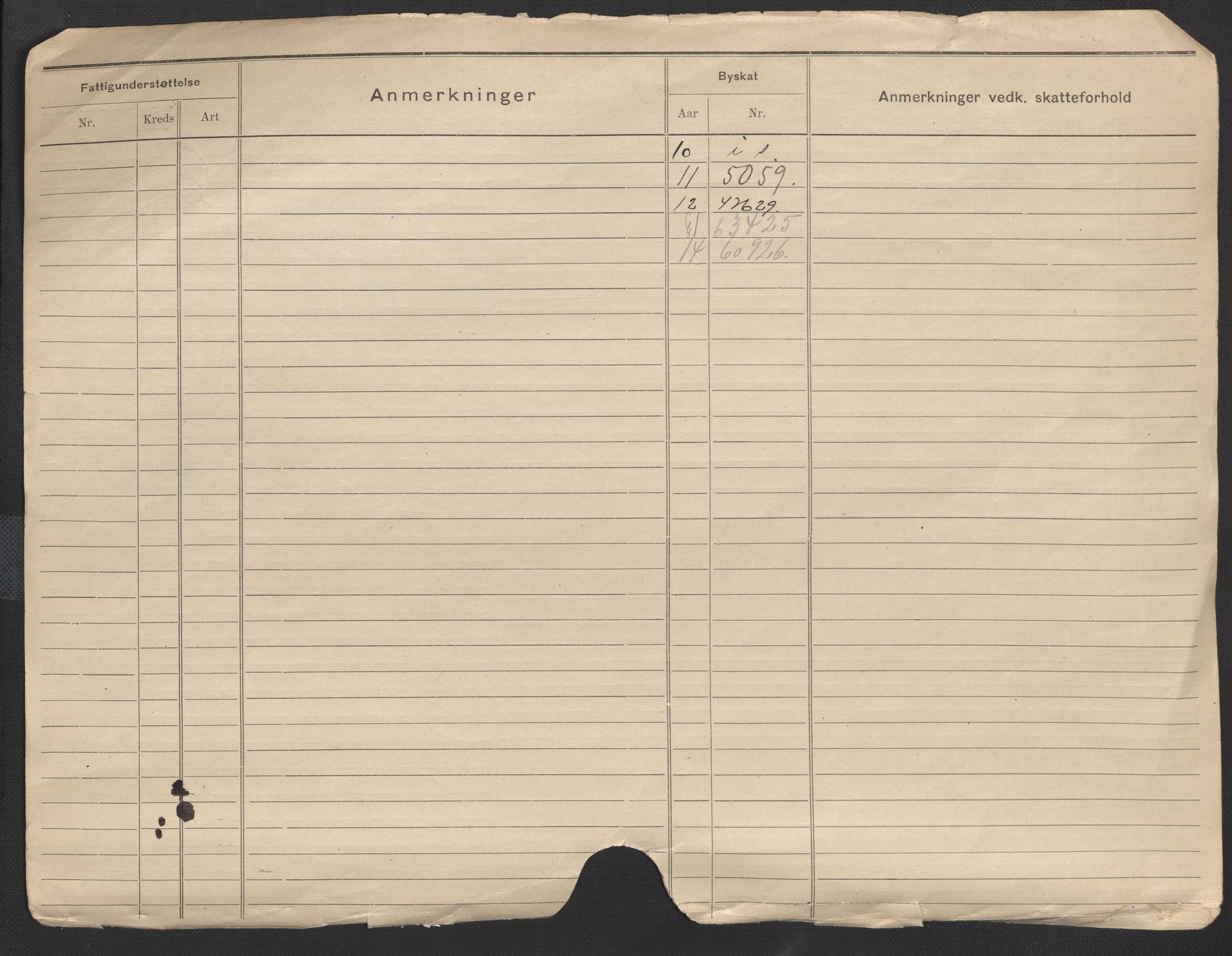 Oslo folkeregister, Registerkort, SAO/A-11715/F/Fa/Fac/L0011: Menn, 1906-1914, p. 2b