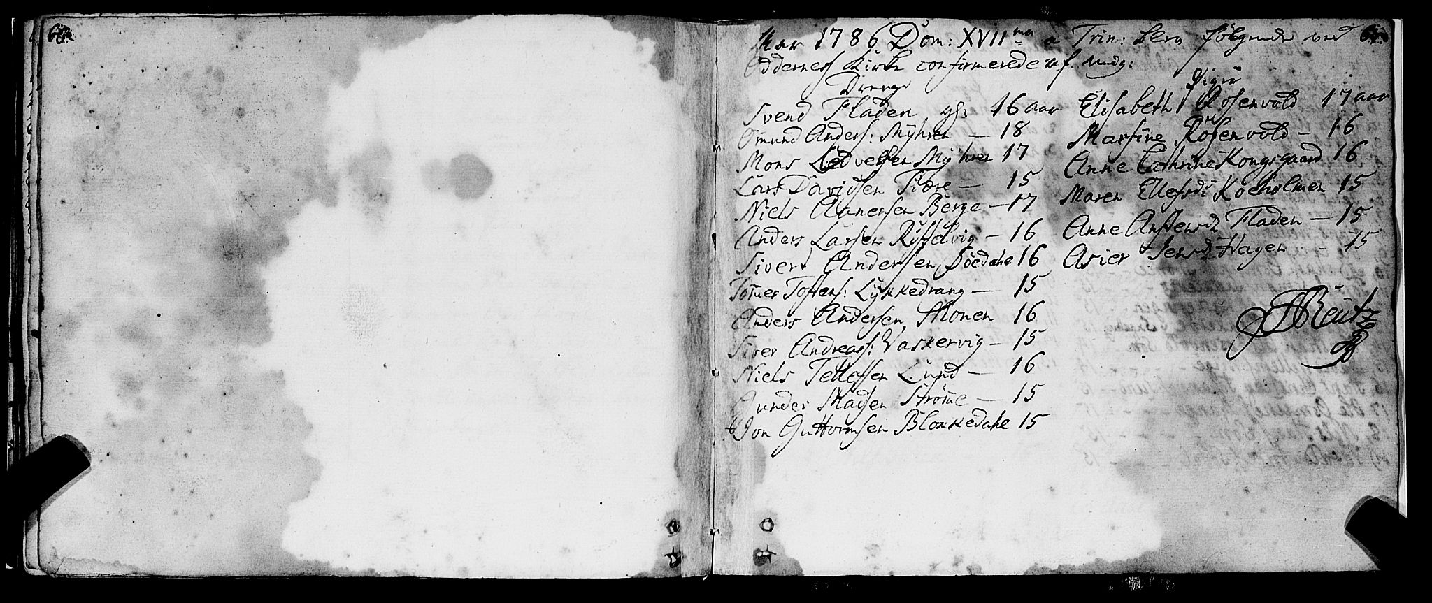 Oddernes sokneprestkontor, AV/SAK-1111-0033/F/Fa/Faa/L0003: Parish register (official) no. A 3, 1736-1795, p. 68-69