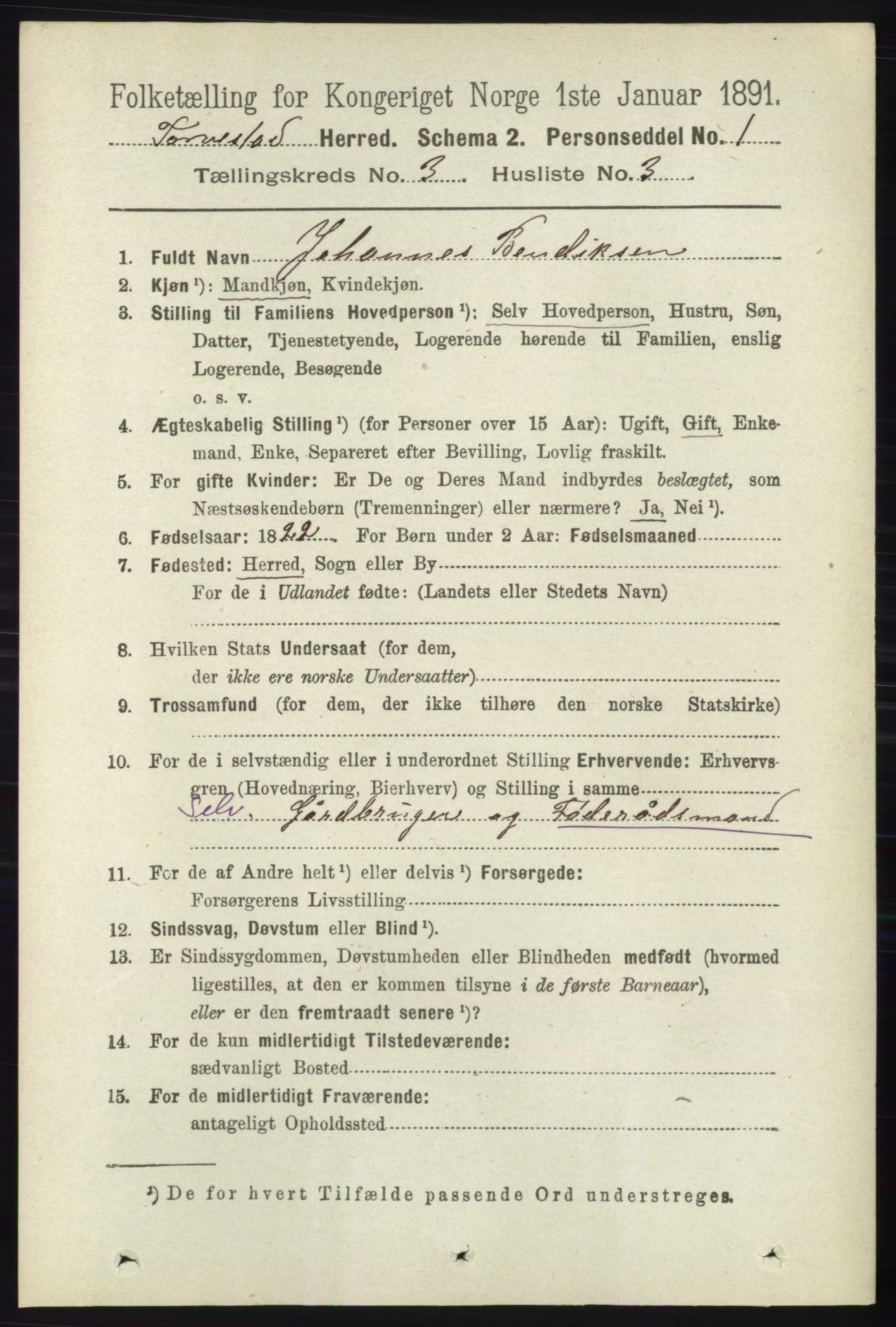 RA, 1891 census for 1152 Torvastad, 1891, p. 962