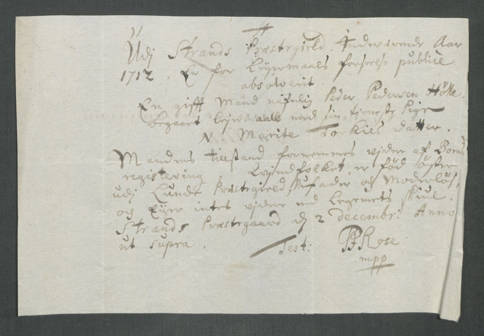 Rentekammeret inntil 1814, Reviderte regnskaper, Fogderegnskap, AV/RA-EA-4092/R47/L2865: Fogderegnskap Ryfylke, 1712, p. 231