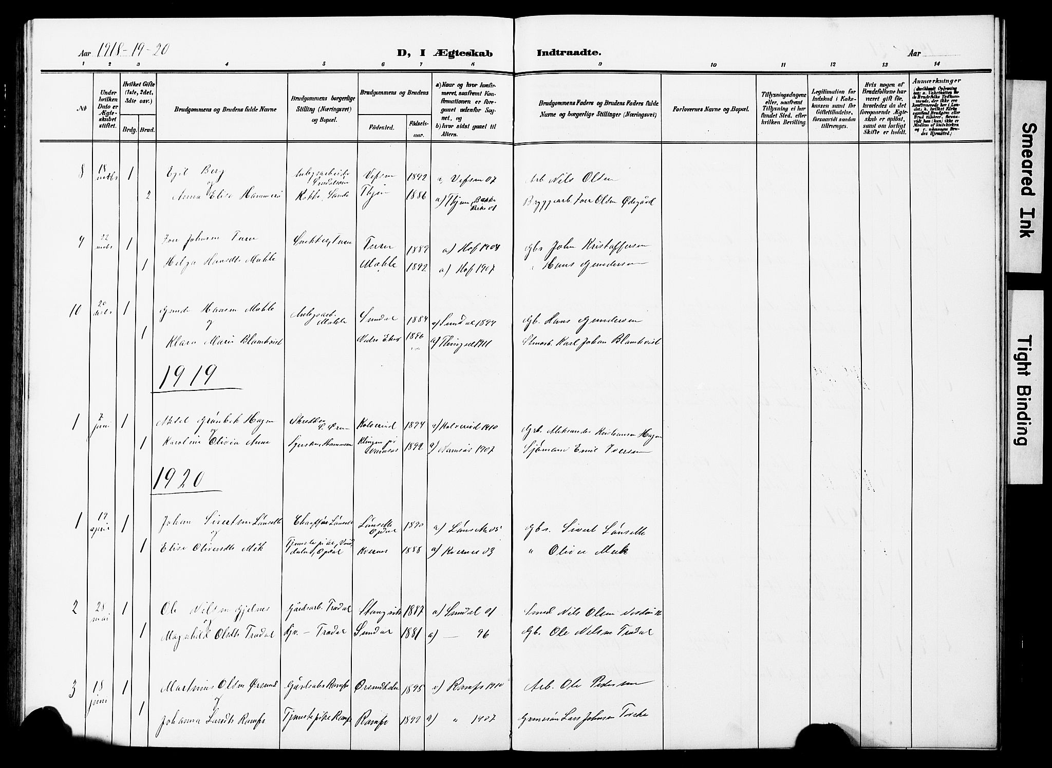 Ministerialprotokoller, klokkerbøker og fødselsregistre - Møre og Romsdal, AV/SAT-A-1454/590/L1017: Parish register (copy) no. 590C02, 1869-1931