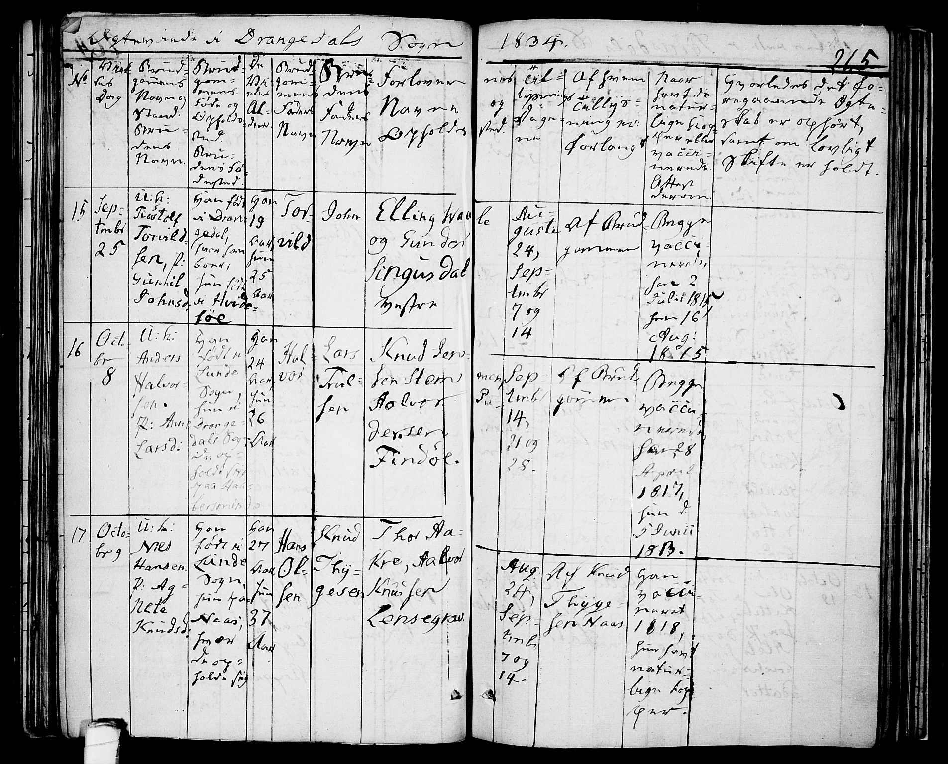 Drangedal kirkebøker, AV/SAKO-A-258/F/Fa/L0006: Parish register (official) no. 6, 1831-1837, p. 265