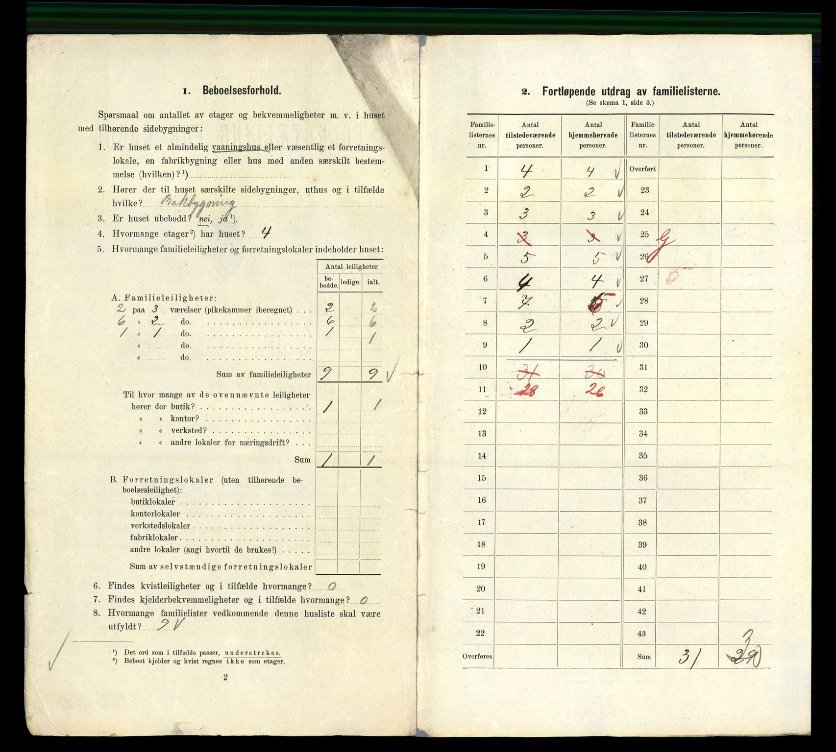 RA, 1910 census for Kristiania, 1910, p. 125068