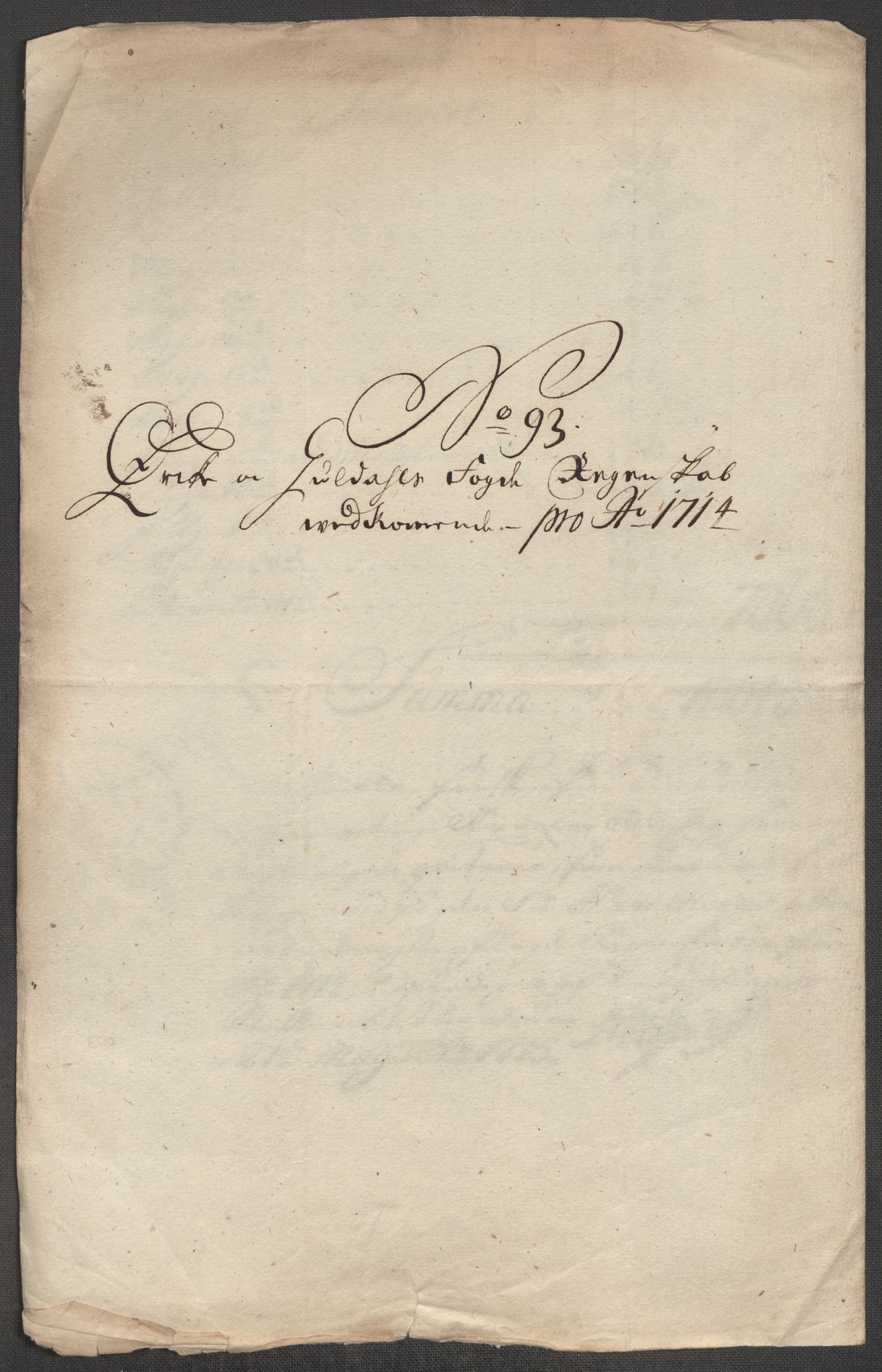 Rentekammeret inntil 1814, Reviderte regnskaper, Fogderegnskap, RA/EA-4092/R60/L3965: Fogderegnskap Orkdal og Gauldal, 1714, p. 532