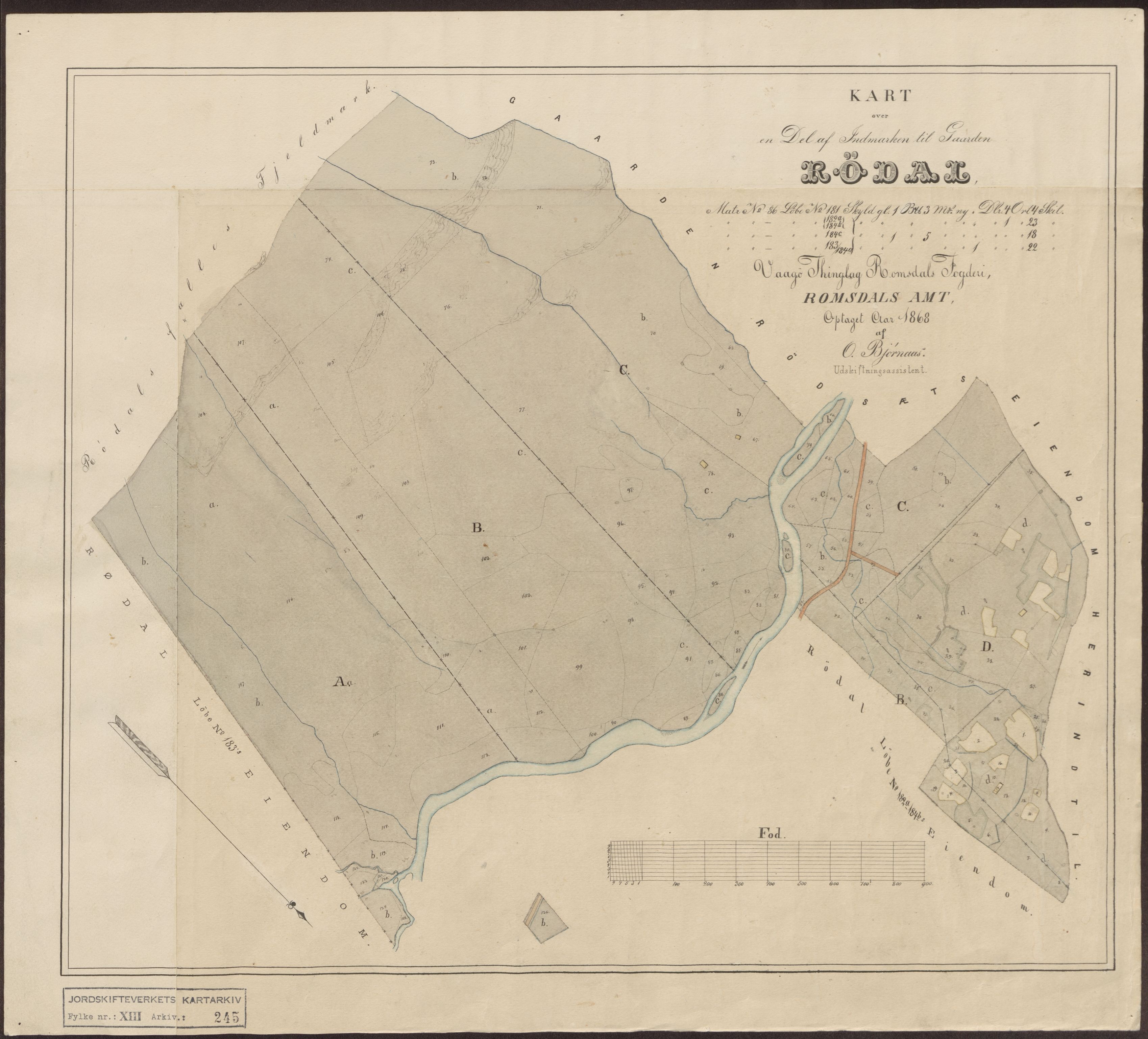 Jordskifteverkets kartarkiv, AV/RA-S-3929/T, 1859-1988, p. 375