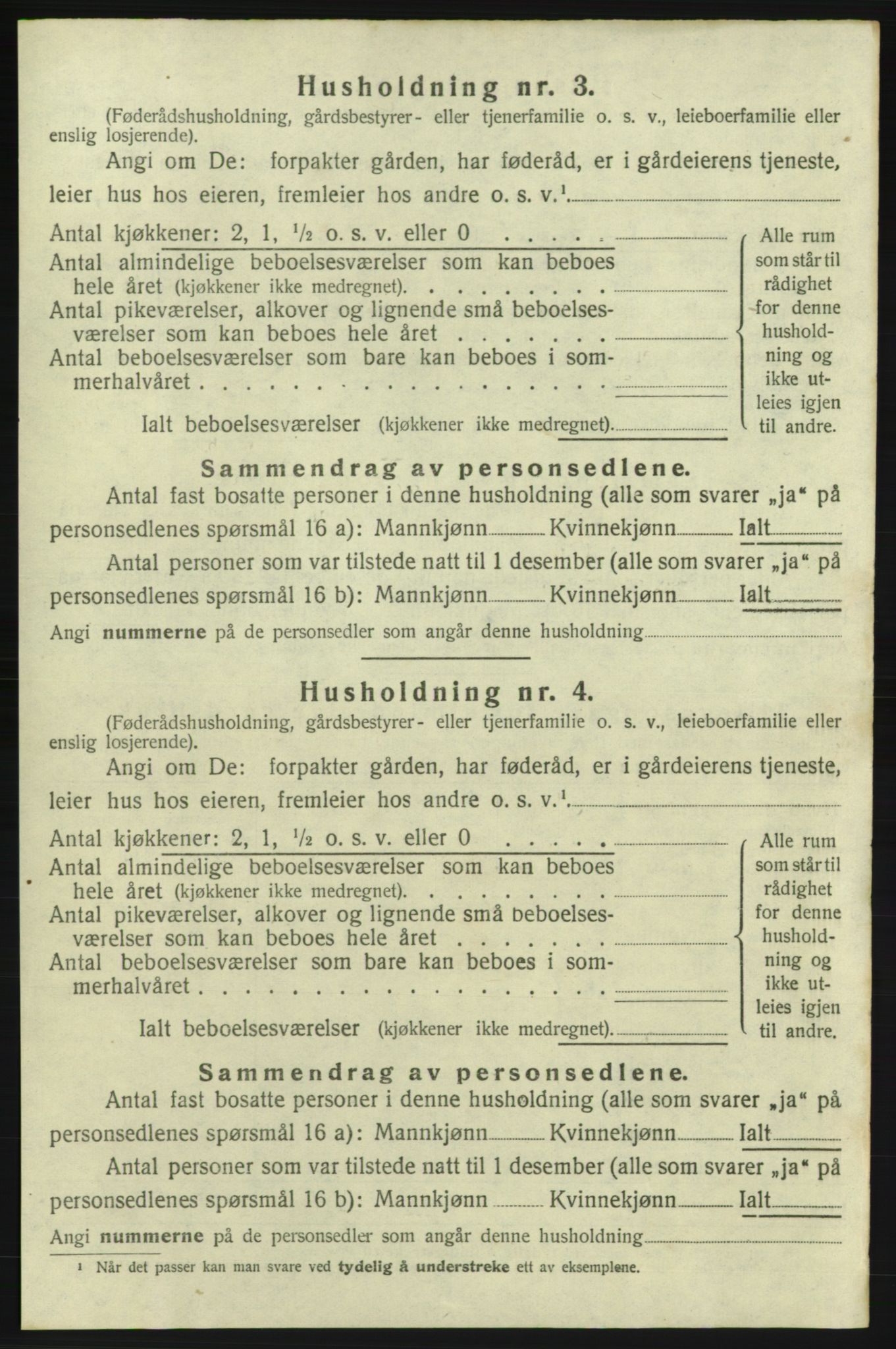 SAB, 1920 census for Skånevik, 1920, p. 2249