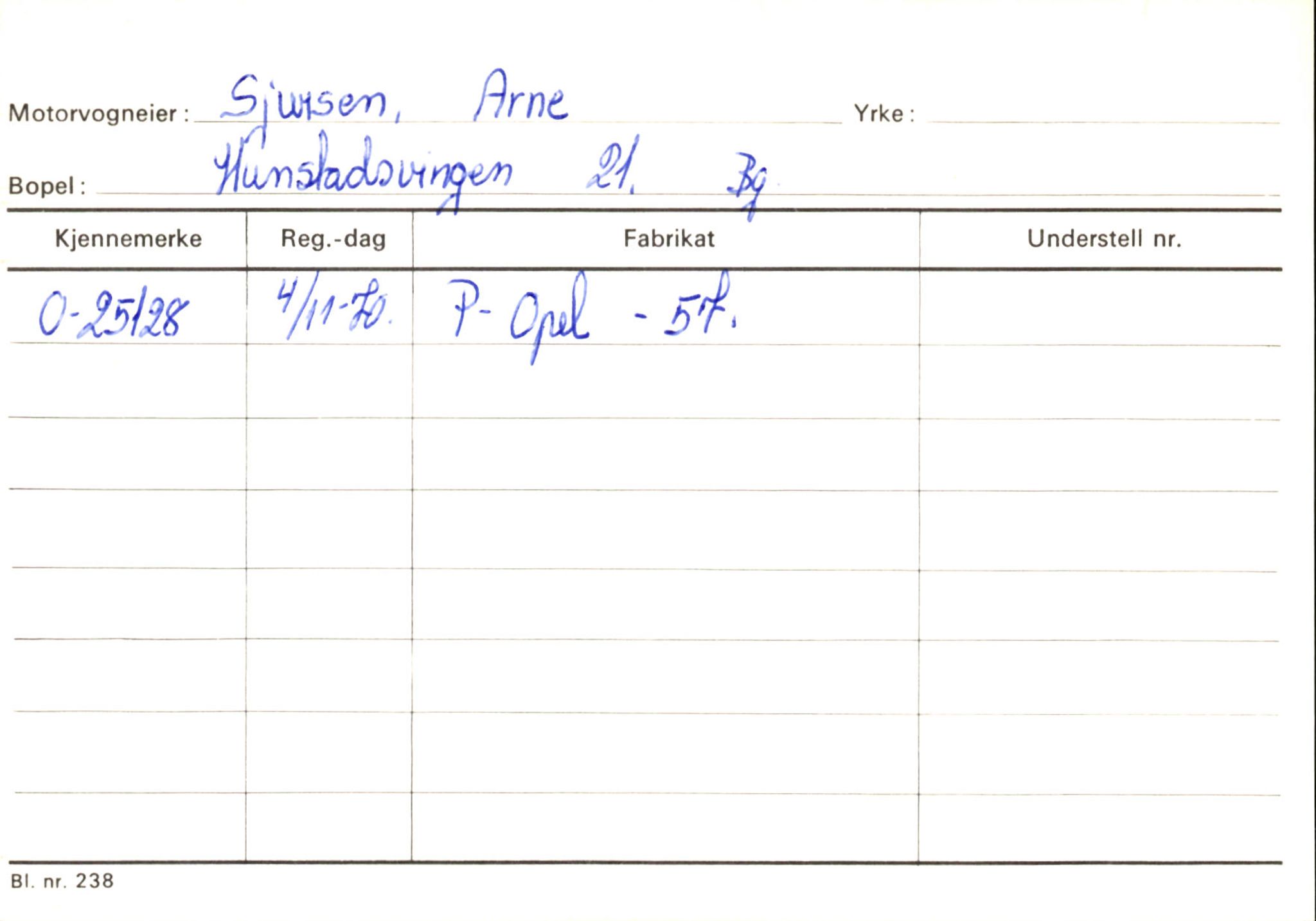 Statens vegvesen, Hordaland vegkontor, AV/SAB-A-5201/2/Hb/L0031: O-eierkort S, 1920-1971, p. 26