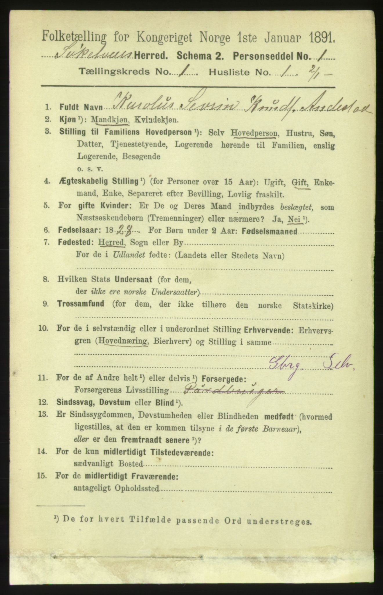 RA, 1891 census for 1528 Sykkylven, 1891, p. 117