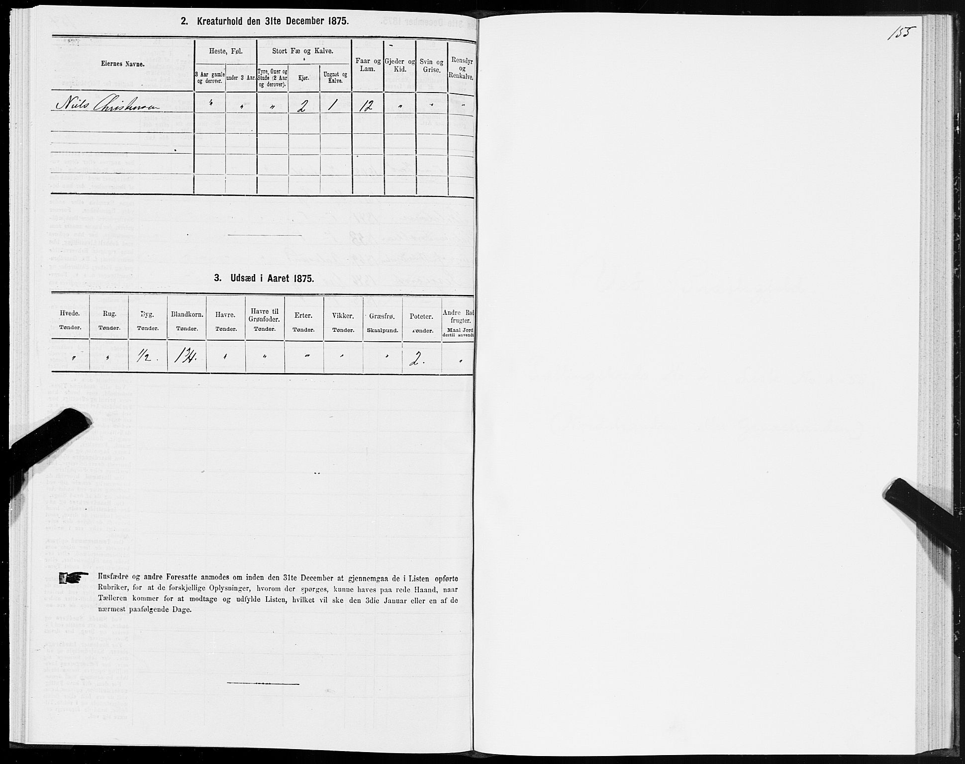 SAT, 1875 census for 1541P Veøy, 1875, p. 1155