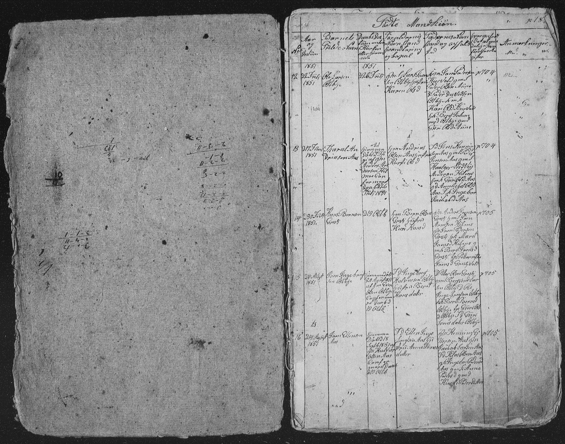 Ministerialprotokoller, klokkerbøker og fødselsregistre - Sør-Trøndelag, SAT/A-1456/698/L1165: Parish register (copy) no. 698C02, 1851-1861, p. 186-187