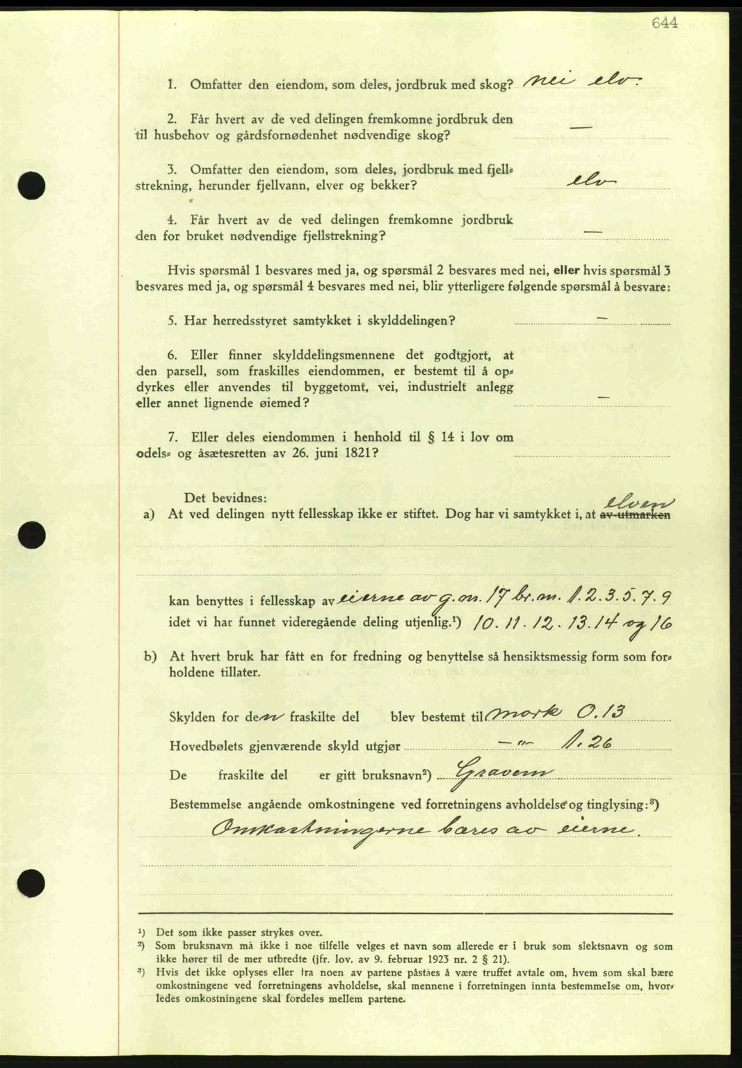 Nordmøre sorenskriveri, AV/SAT-A-4132/1/2/2Ca: Mortgage book no. A80, 1936-1937, Diary no: : 23/1937