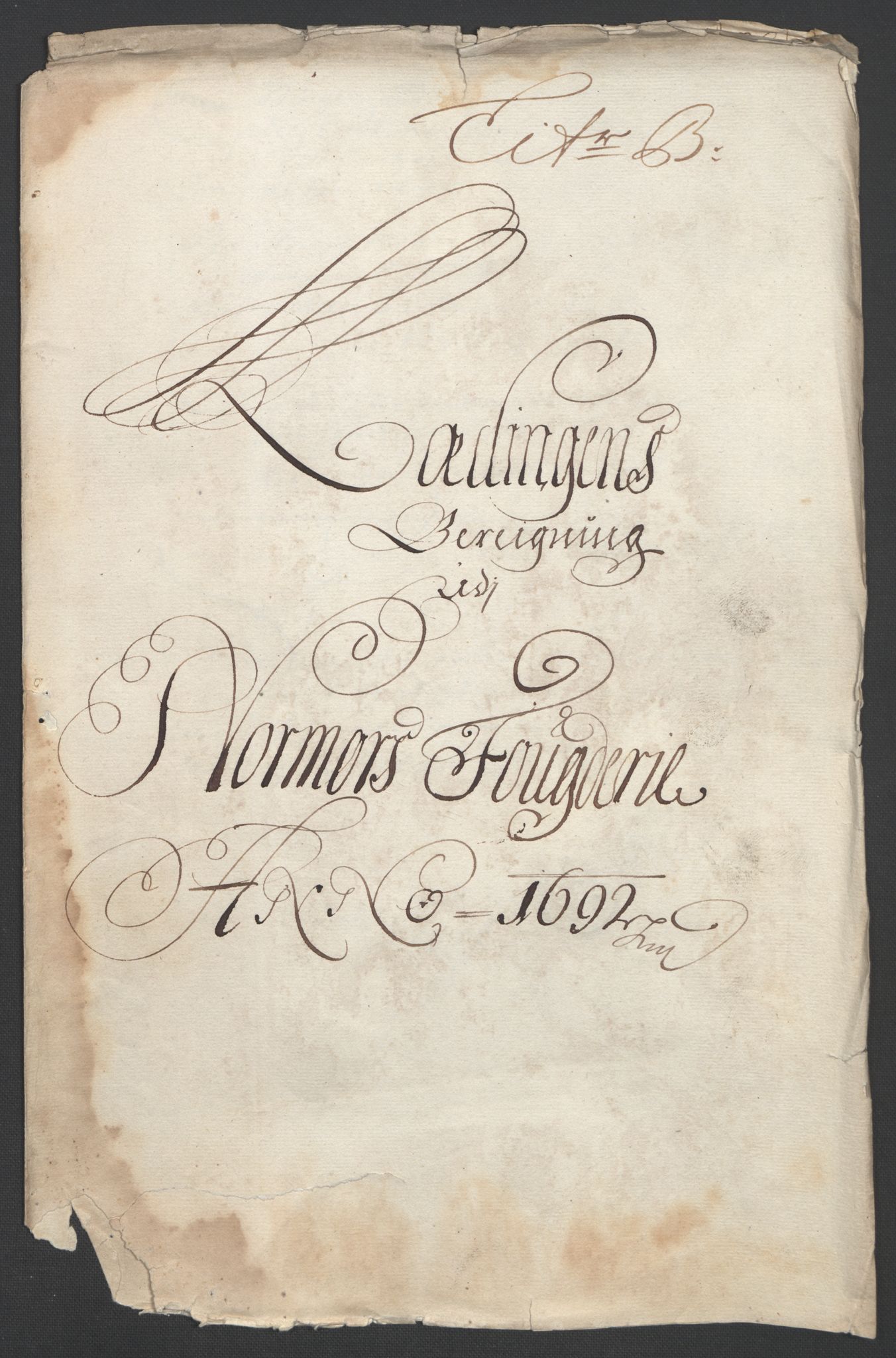 Rentekammeret inntil 1814, Reviderte regnskaper, Fogderegnskap, AV/RA-EA-4092/R56/L3735: Fogderegnskap Nordmøre, 1692-1693, p. 68