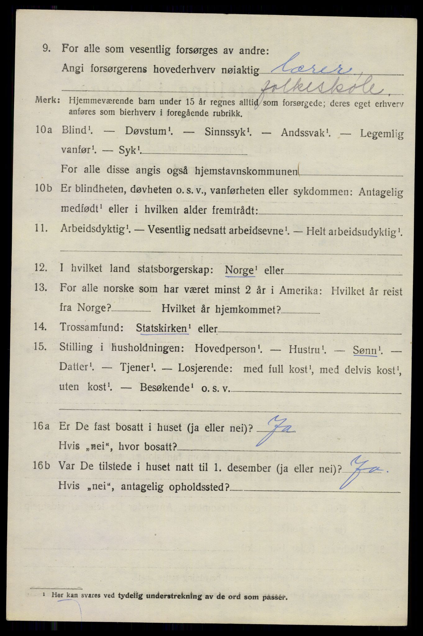 SAO, 1920 census for Hurdal, 1920, p. 1283