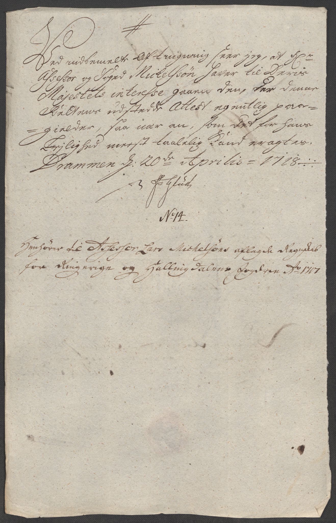 Rentekammeret inntil 1814, Reviderte regnskaper, Fogderegnskap, RA/EA-4092/R23/L1475: Fogderegnskap Ringerike og Hallingdal, 1717, p. 219