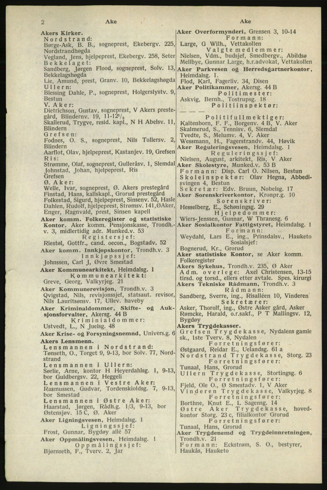 Kristiania/Oslo adressebok, PUBL/-, 1940, p. 18