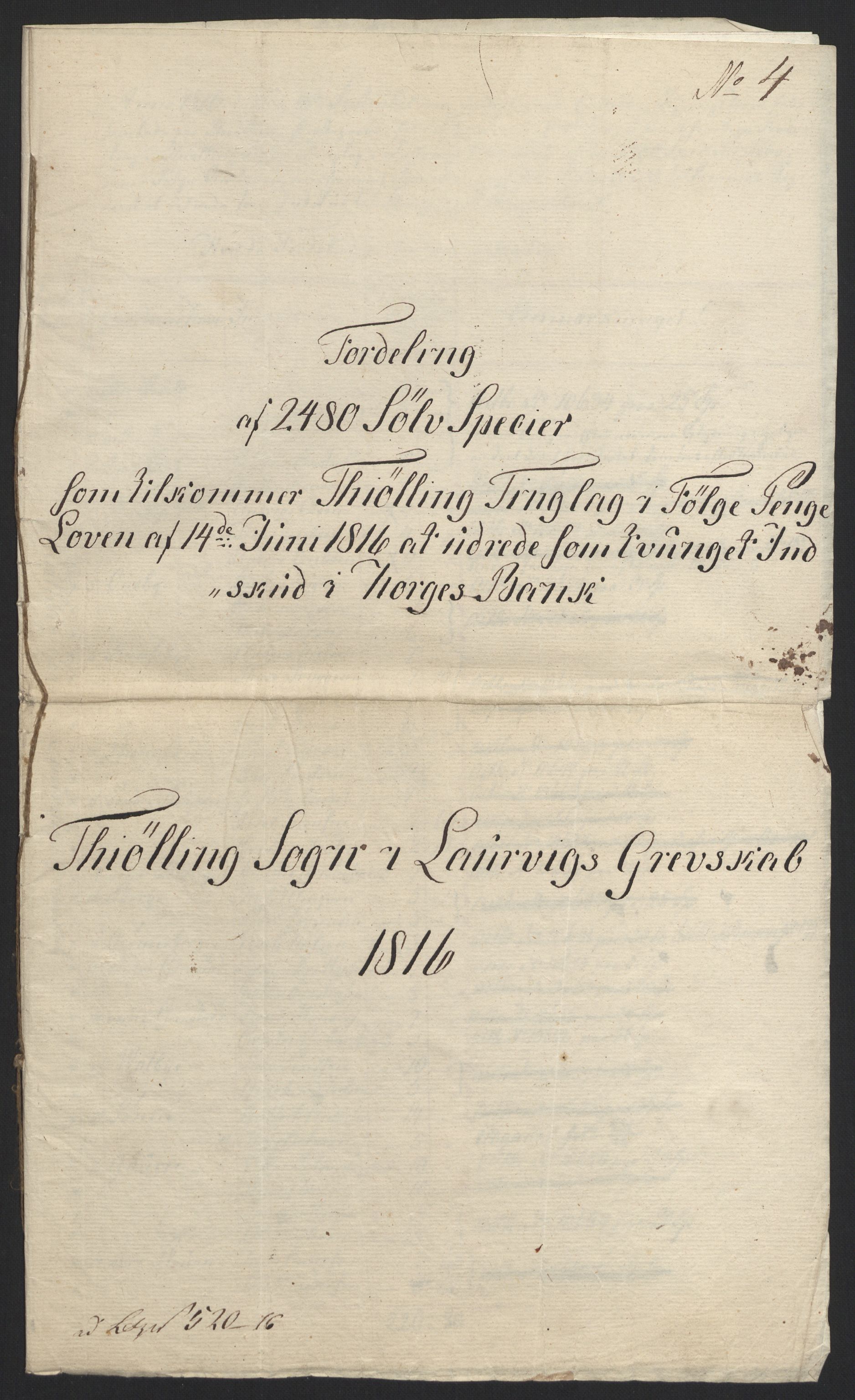 Sølvskatten 1816, NOBA/SOLVSKATTEN/A/L0023: Bind 24: Larvik fogderi, 1816-1824, p. 46