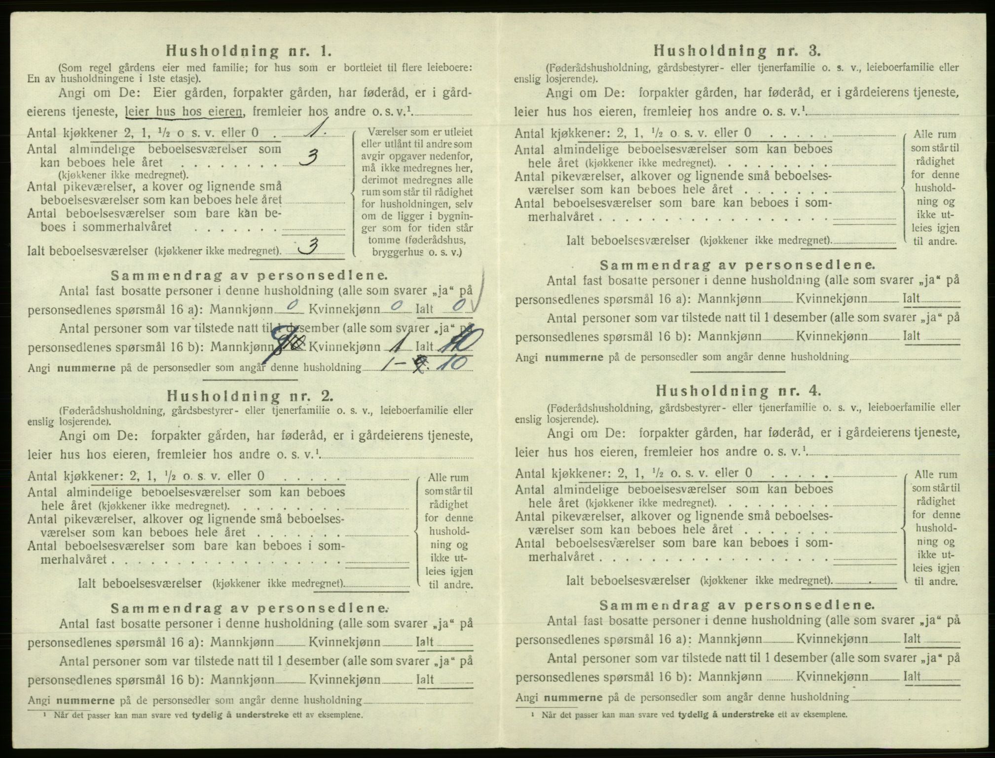 SAB, 1920 census for Samnanger, 1920, p. 553