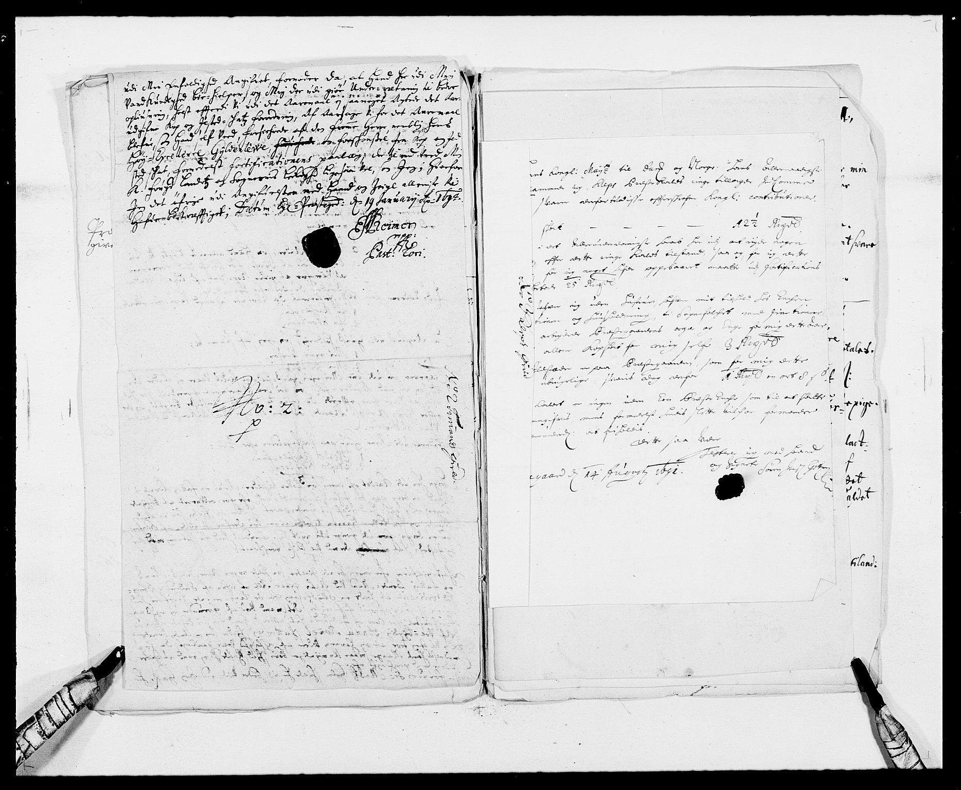 Rentekammeret inntil 1814, Reviderte regnskaper, Fogderegnskap, AV/RA-EA-4092/R46/L2727: Fogderegnskap Jæren og Dalane, 1690-1693, p. 117