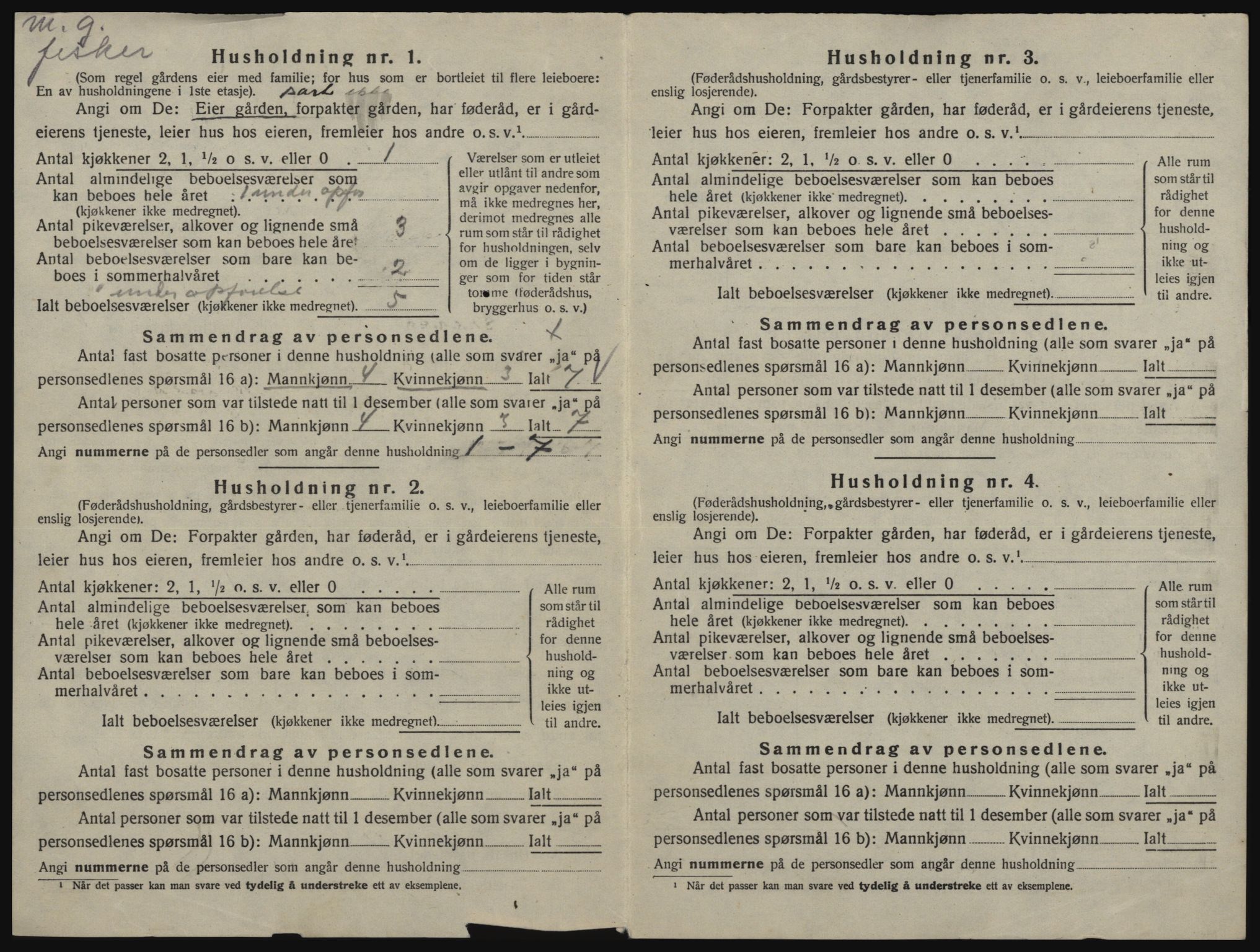 SATØ, 1920 census for Nordreisa, 1920, p. 38