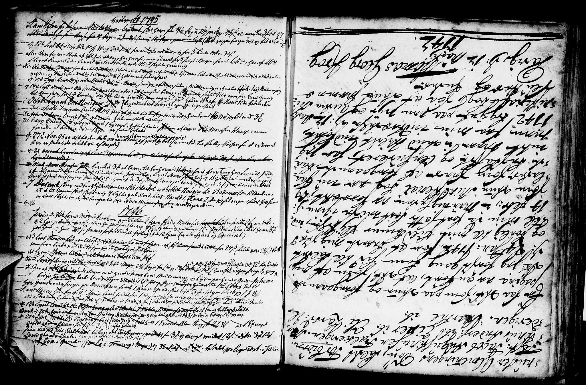 Davik sokneprestembete, SAB/A-79701/H/Haa/Haaa/L0001: Parish register (official) no. A 1, 1710-1742, p. 144