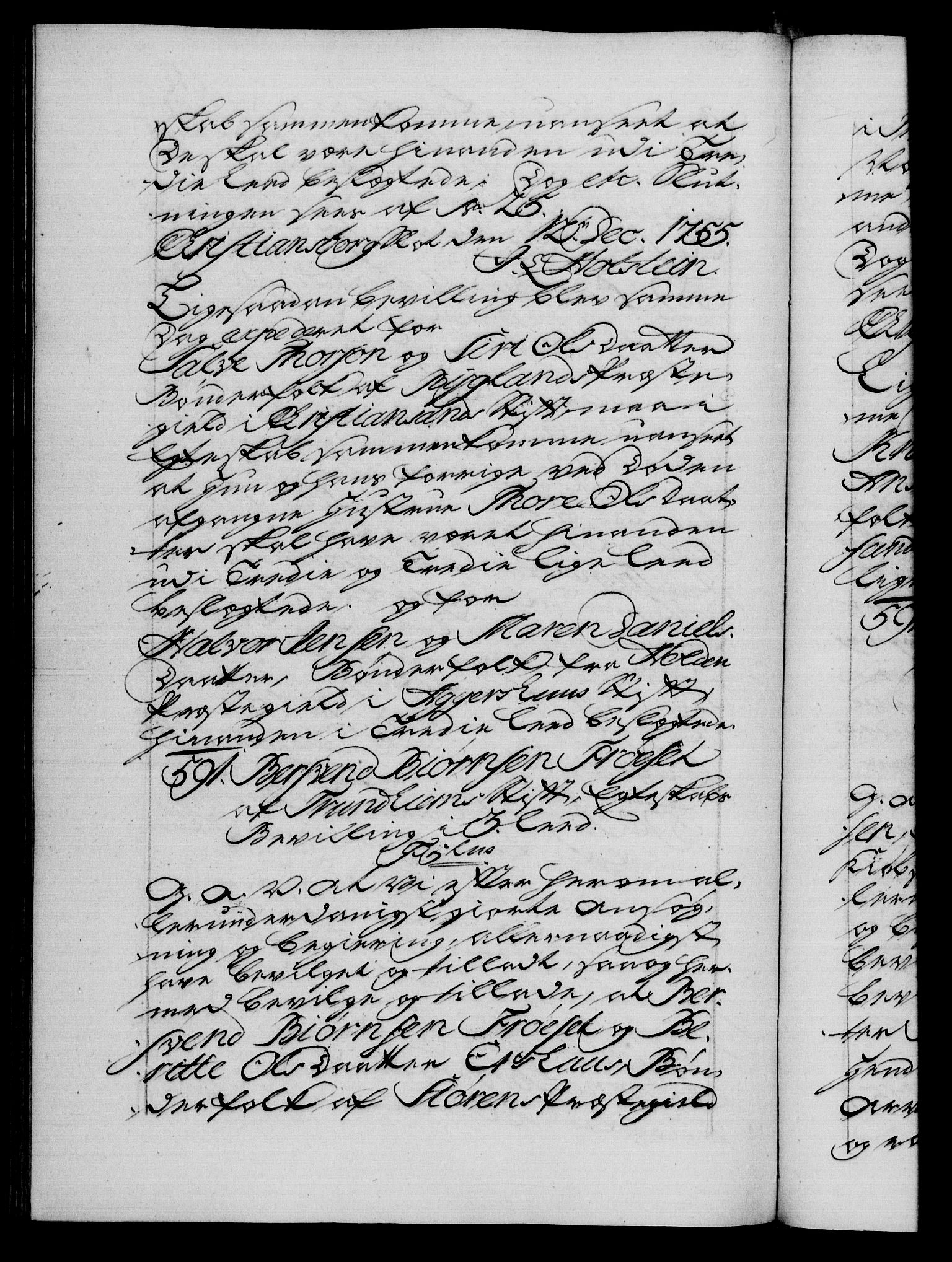 Danske Kanselli 1572-1799, RA/EA-3023/F/Fc/Fca/Fcaa/L0039: Norske registre, 1755-1756, p. 416b