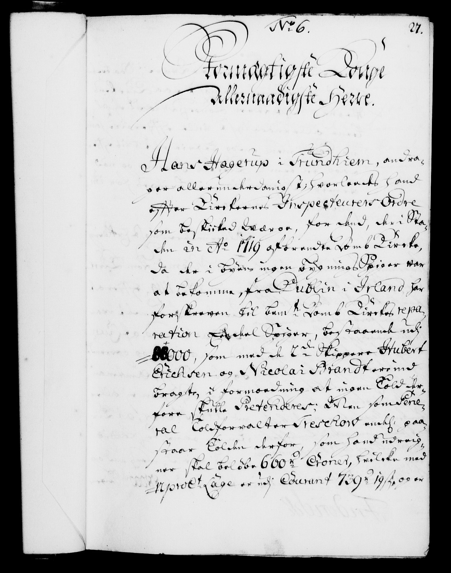 Rentekammeret, Kammerkanselliet, RA/EA-3111/G/Gf/Gfa/L0004: Norsk relasjons- og resolusjonsprotokoll (merket RK 52.4), 1721, p. 54