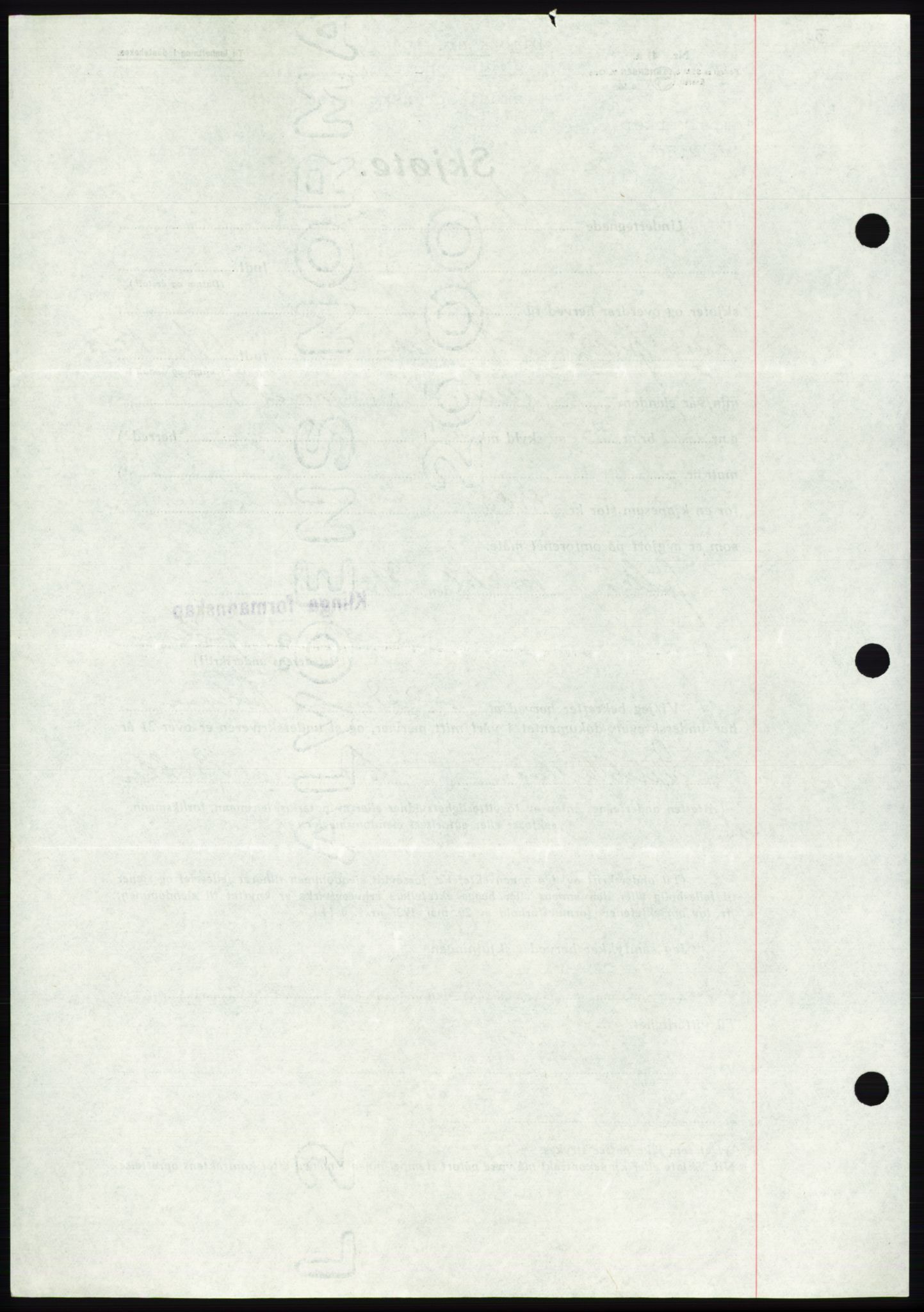 Namdal sorenskriveri, SAT/A-4133/1/2/2C: Mortgage book no. -, 1941-1942, Diary no: : 1044/1942