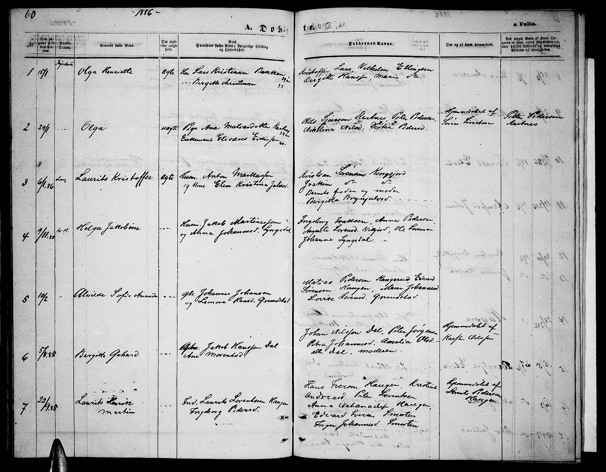 Ministerialprotokoller, klokkerbøker og fødselsregistre - Nordland, AV/SAT-A-1459/884/L1196: Parish register (copy) no. 884C02, 1860-1887, p. 60