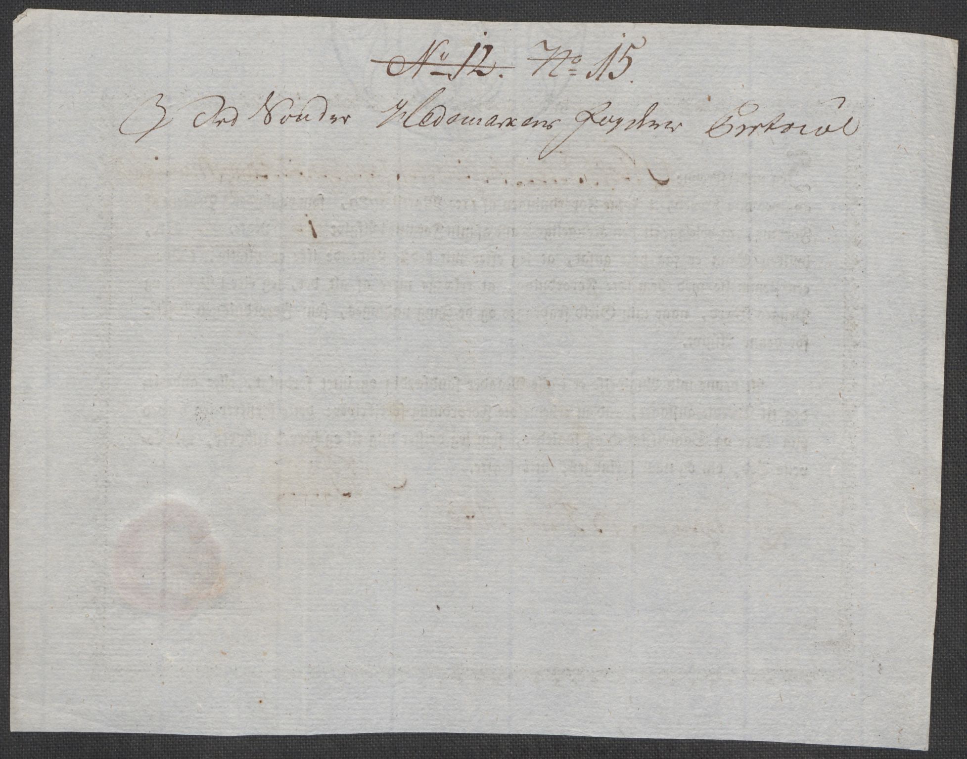 Rentekammeret inntil 1814, Reviderte regnskaper, Mindre regnskaper, AV/RA-EA-4068/Rf/Rfe/L0013: Hedmark fogderi, 1789, p. 361