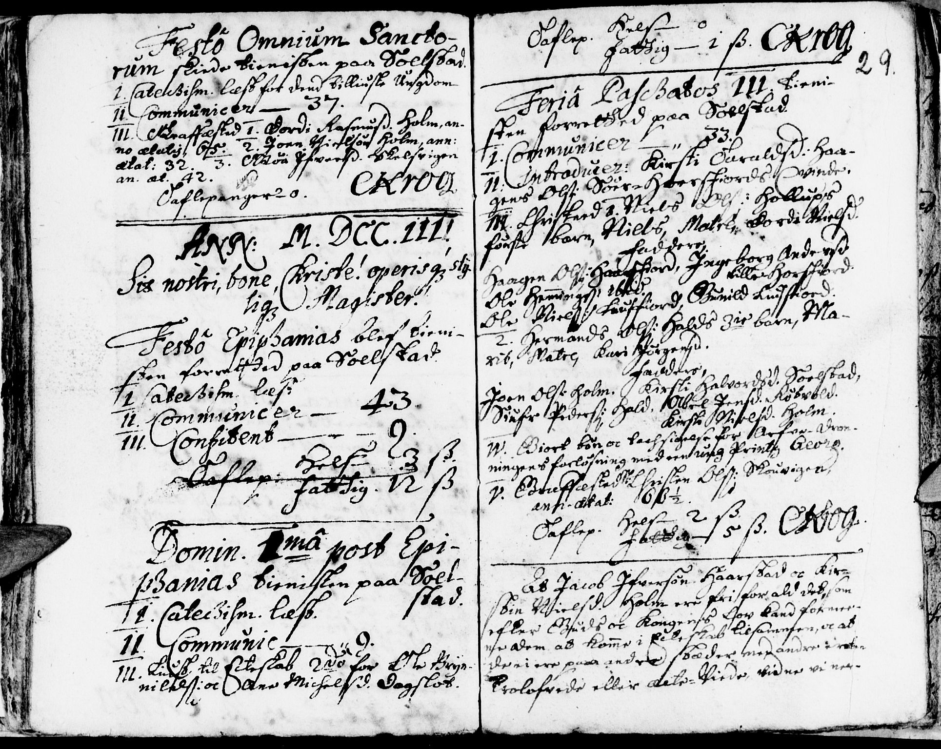 Ministerialprotokoller, klokkerbøker og fødselsregistre - Nordland, SAT/A-1459/811/L0164: Parish register (official) no. 811A01, 1677-1762, p. 29