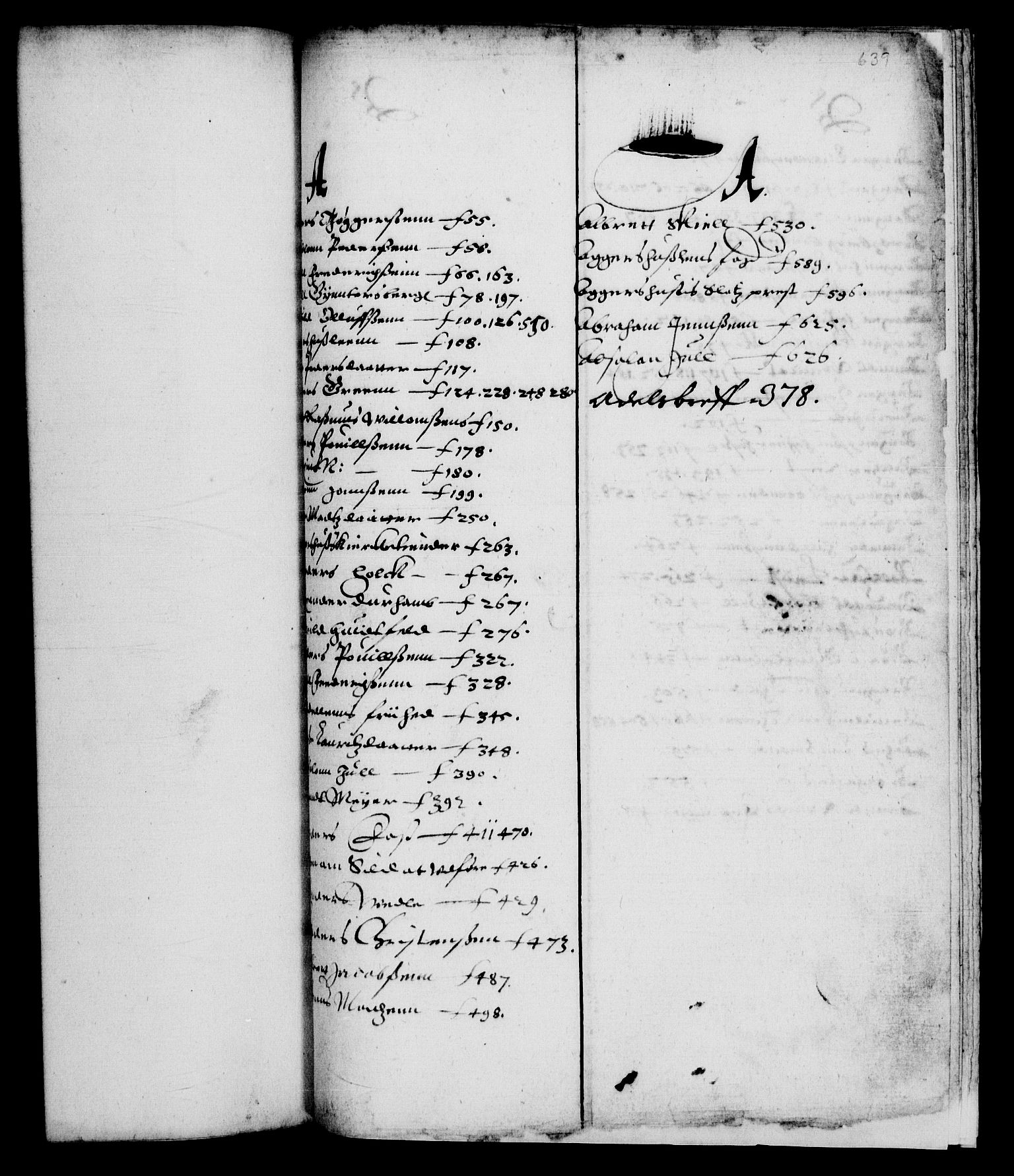 Danske Kanselli 1572-1799, RA/EA-3023/F/Fc/Fca/Fcaa/L0001: Norske registre (mikrofilm), 1572-1588, p. 639a