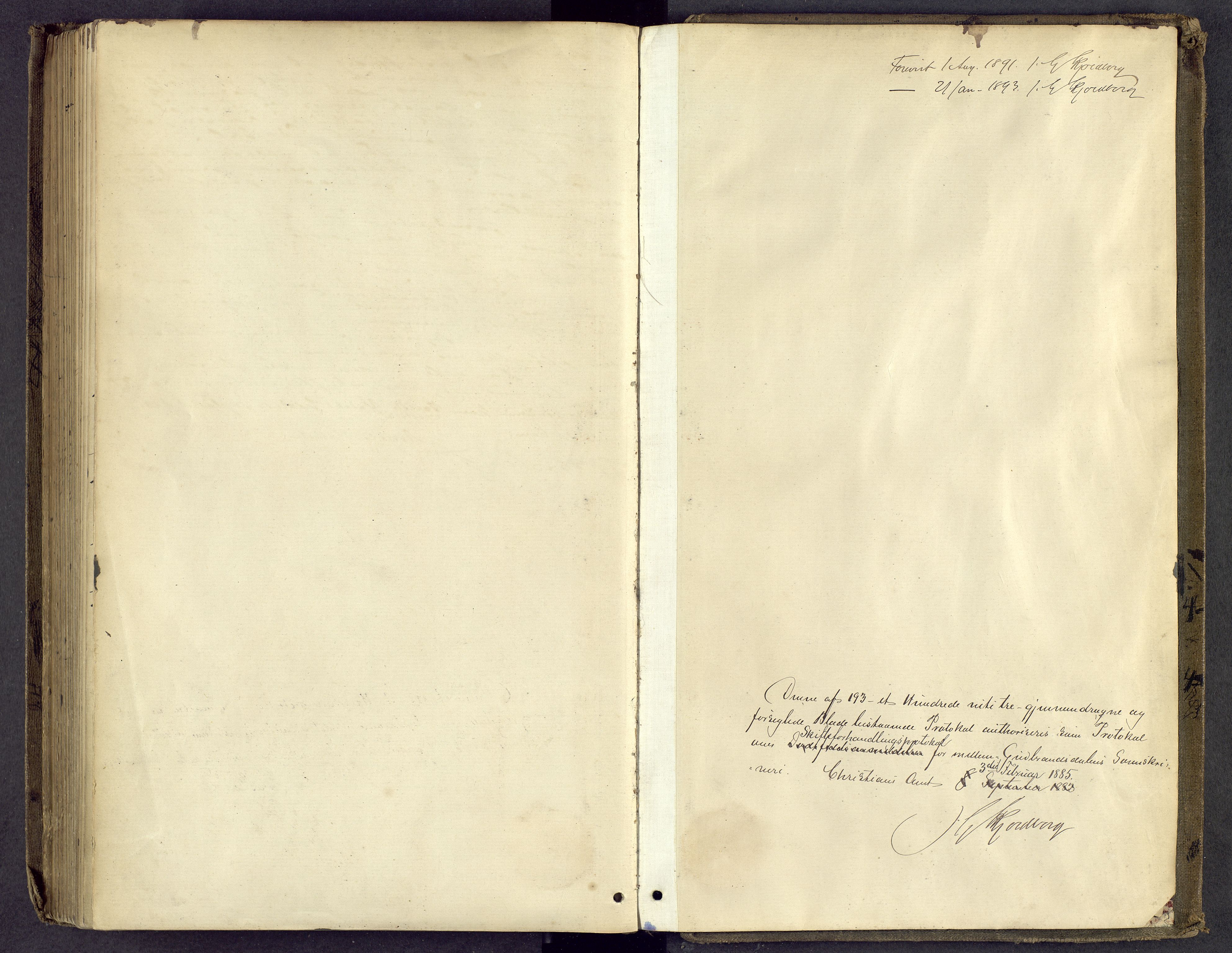 Mellom-Gudbrandsdal sorenskriveri, SAH/TING-038/J/Jc/L0004: Skiftebehandlingsprotokoll, 1885-1896