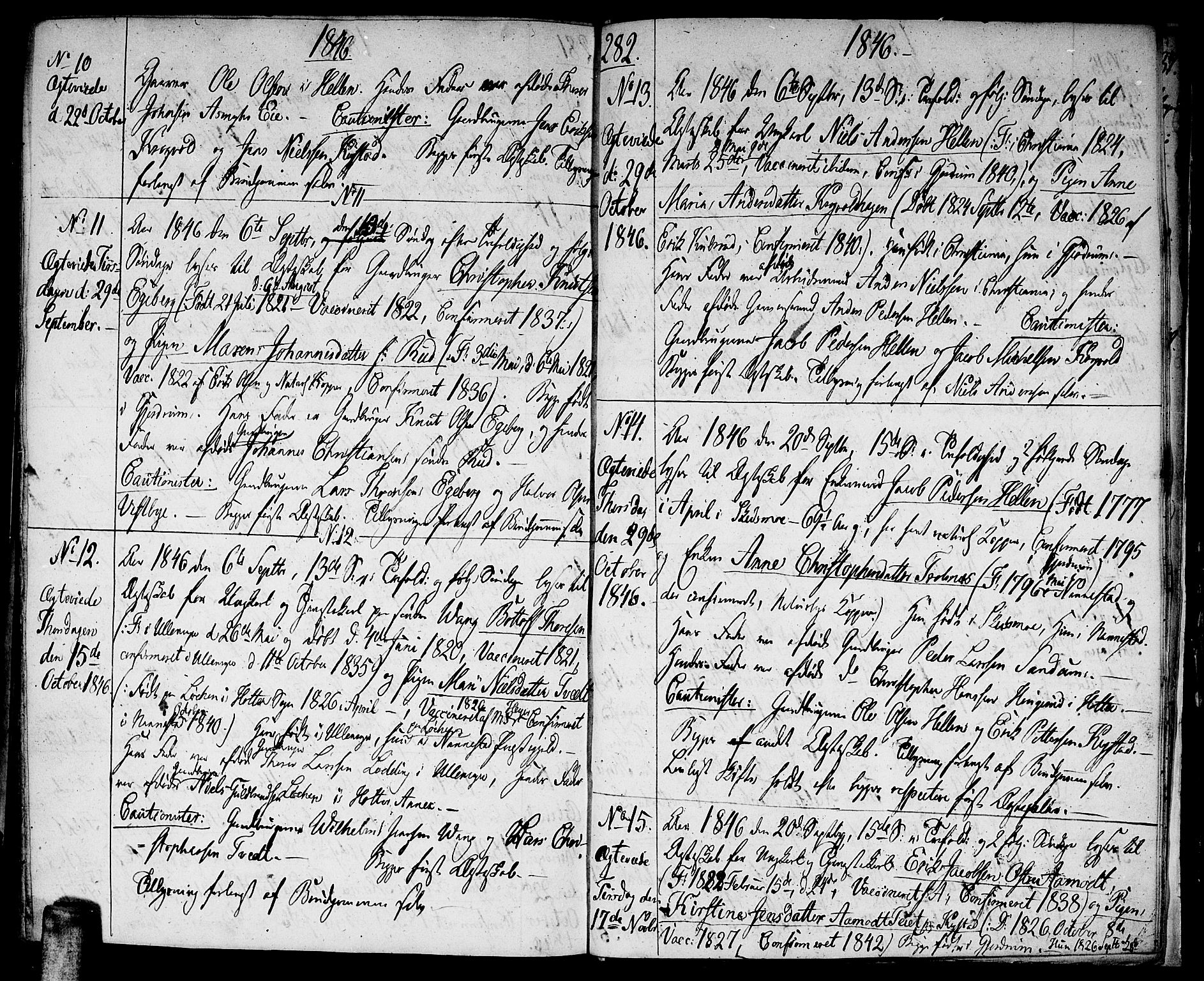 Gjerdrum prestekontor Kirkebøker, AV/SAO-A-10412b/F/Fa/L0003: Parish register (official) no. I 3, 1798-1815, p. 282