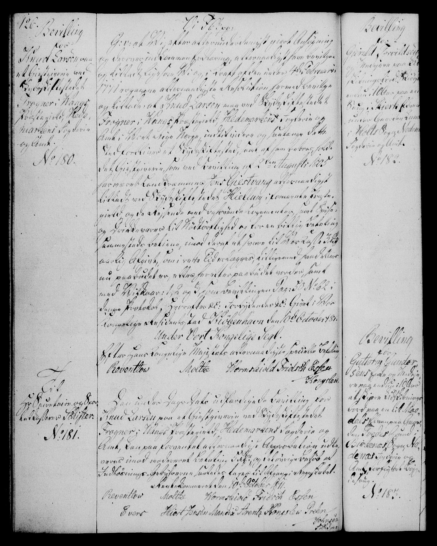 Rentekammeret, Kammerkanselliet, AV/RA-EA-3111/G/Gg/Gga/L0020: Norsk ekspedisjonsprotokoll med register (merket RK 53.20), 1811-1814, p. 126